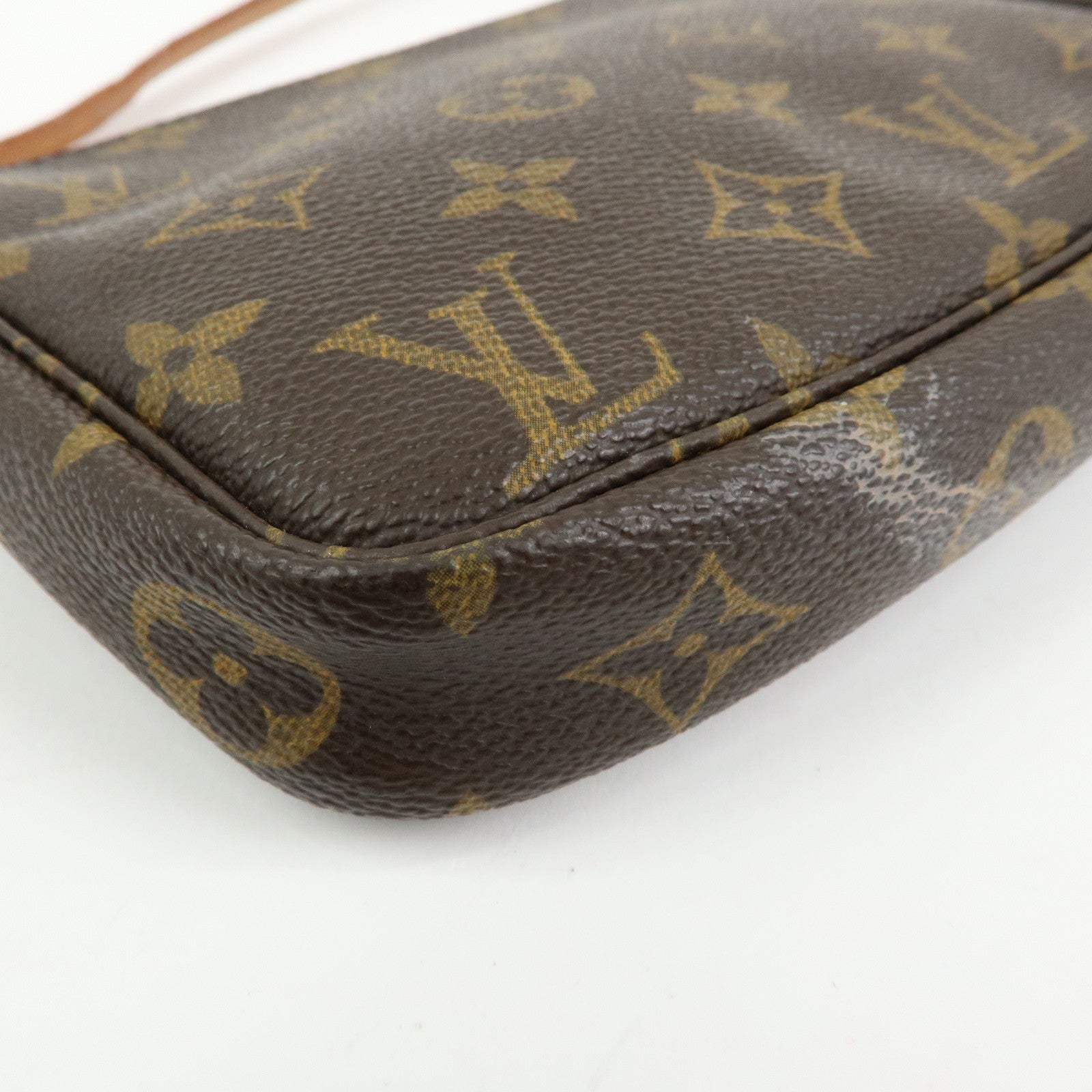 Louis Vuitton Monogram Pochette Accessoires Pouch Hand Bag M51980