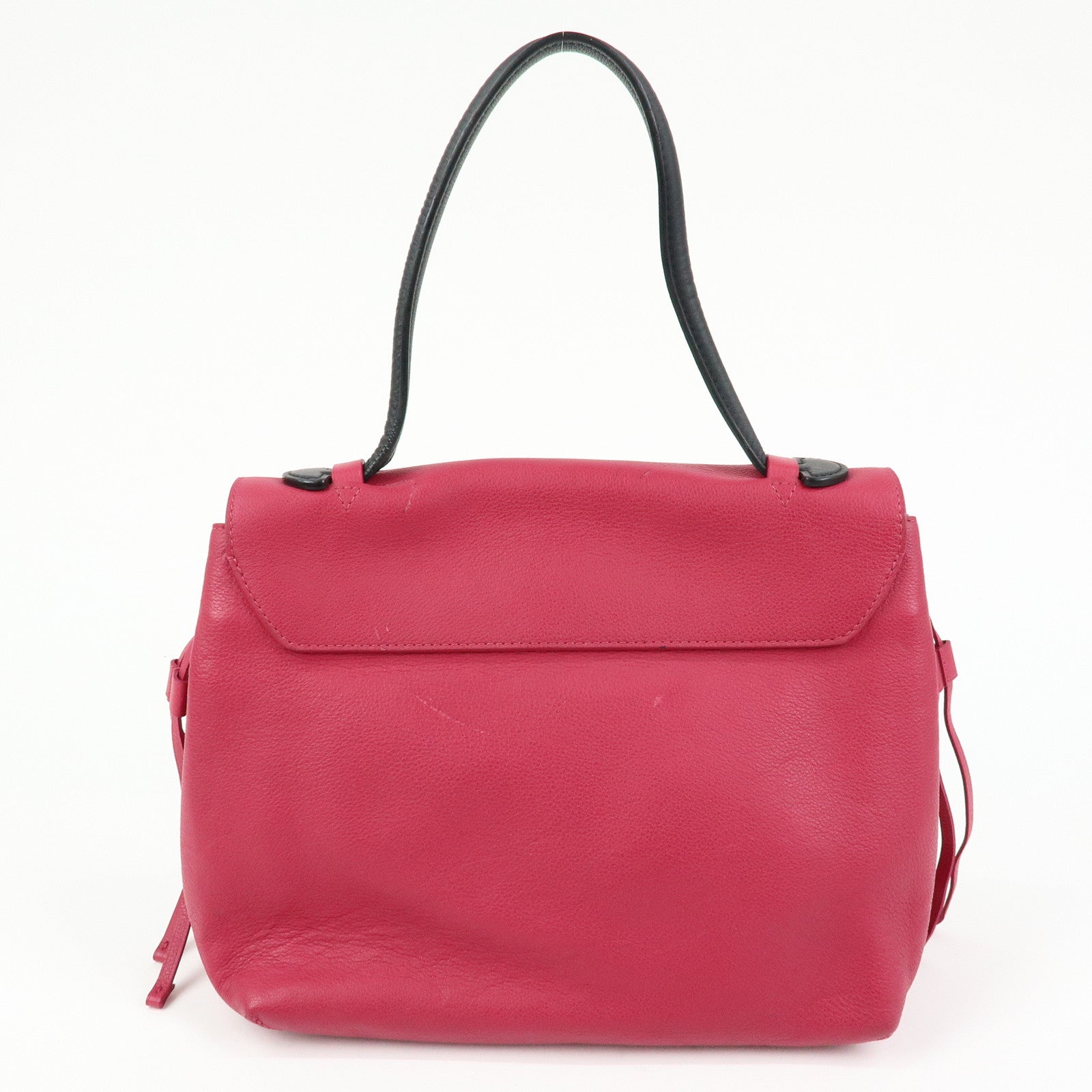 Louis Vuitton Lockme PM Leather Hand Shoulder Bag Fuchsia M50360