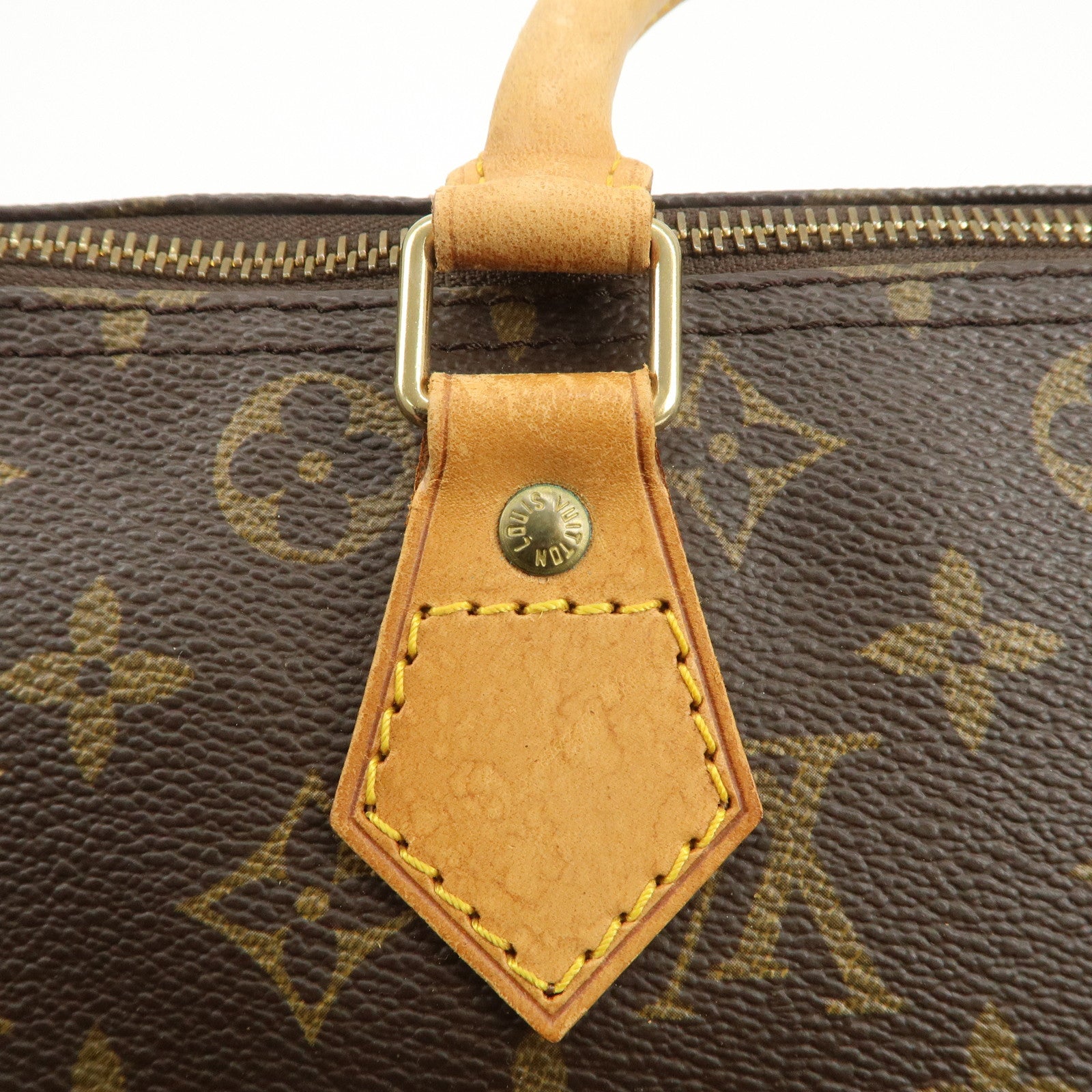 Louis Vuitton Monogram Speedy 30 Boston Bag Hand Bag Brown M41526