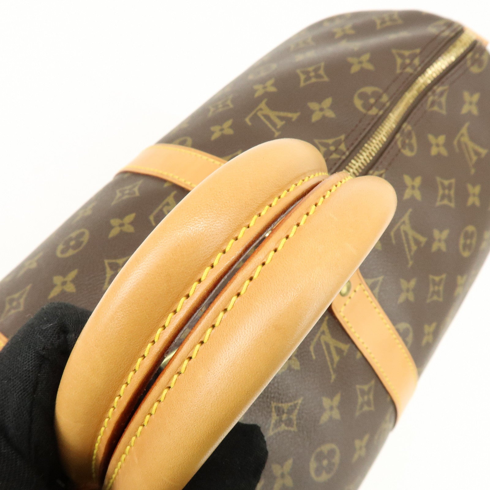 Louis Vuitton Monogram Keep All Bandouliere 50 Boston Bag M41416