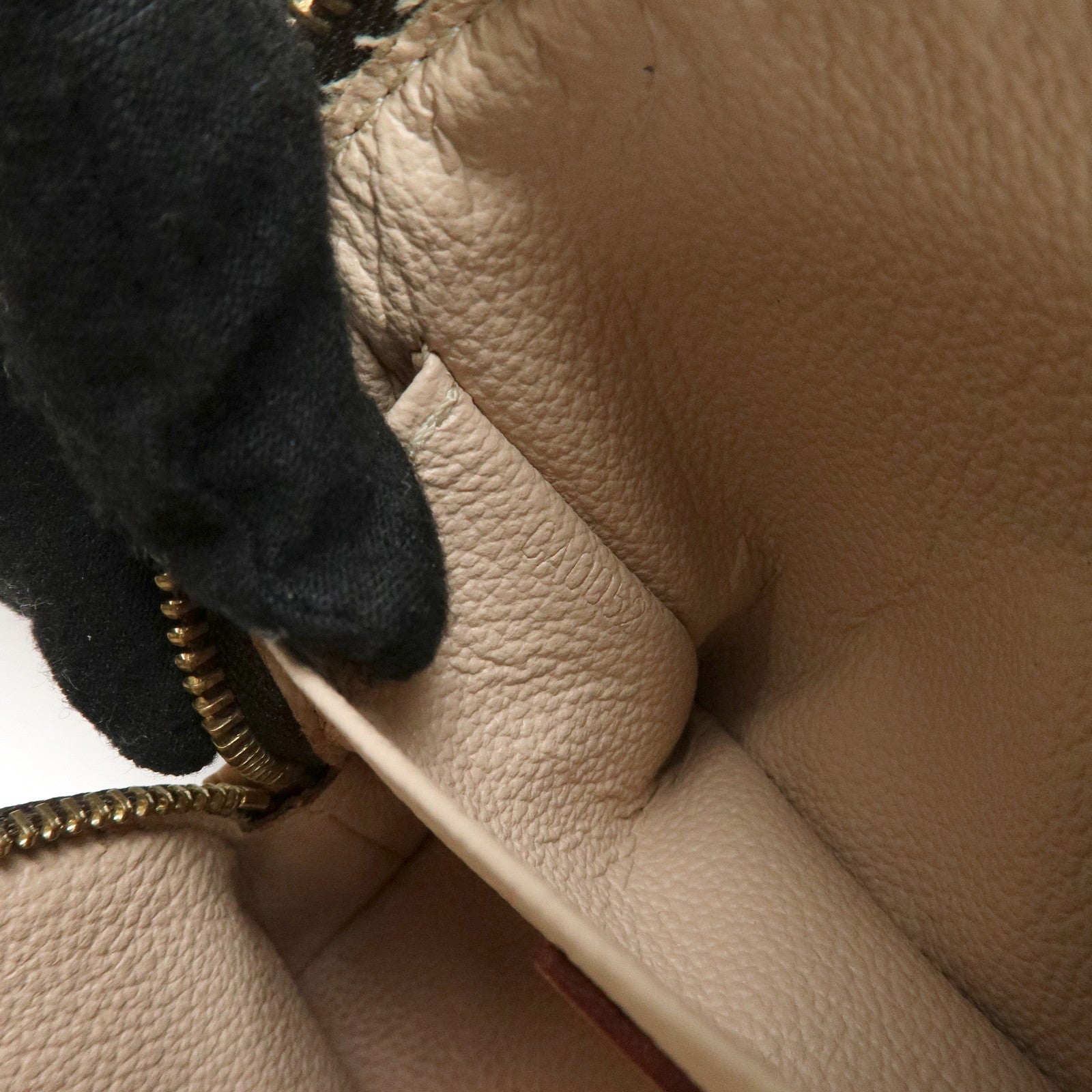 Louis Vuitton Monogram Pochette Cosmetic PM Pouch Brown M47515