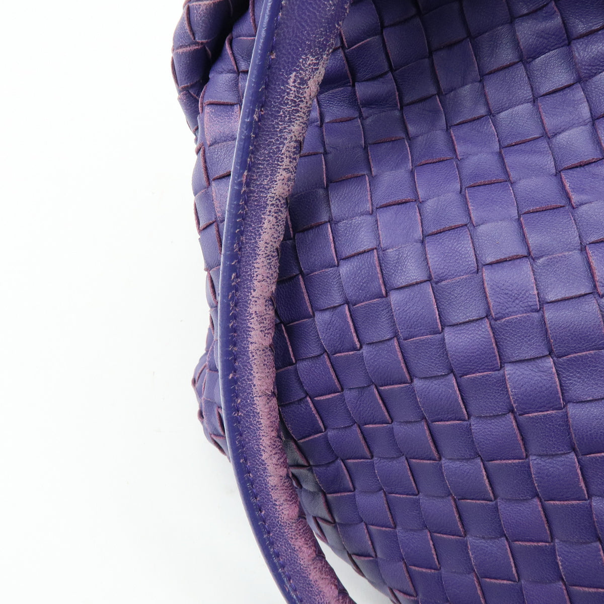 BOTTEGA VENETA Intrecciato Nappa Leather Tote Bag Purple 222322