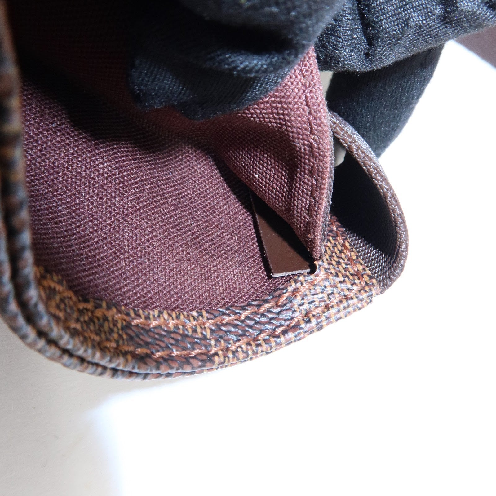 Louis Vuitton Damier Ebene Geronimos Crossbody Bag Waist Bag N51994 Used