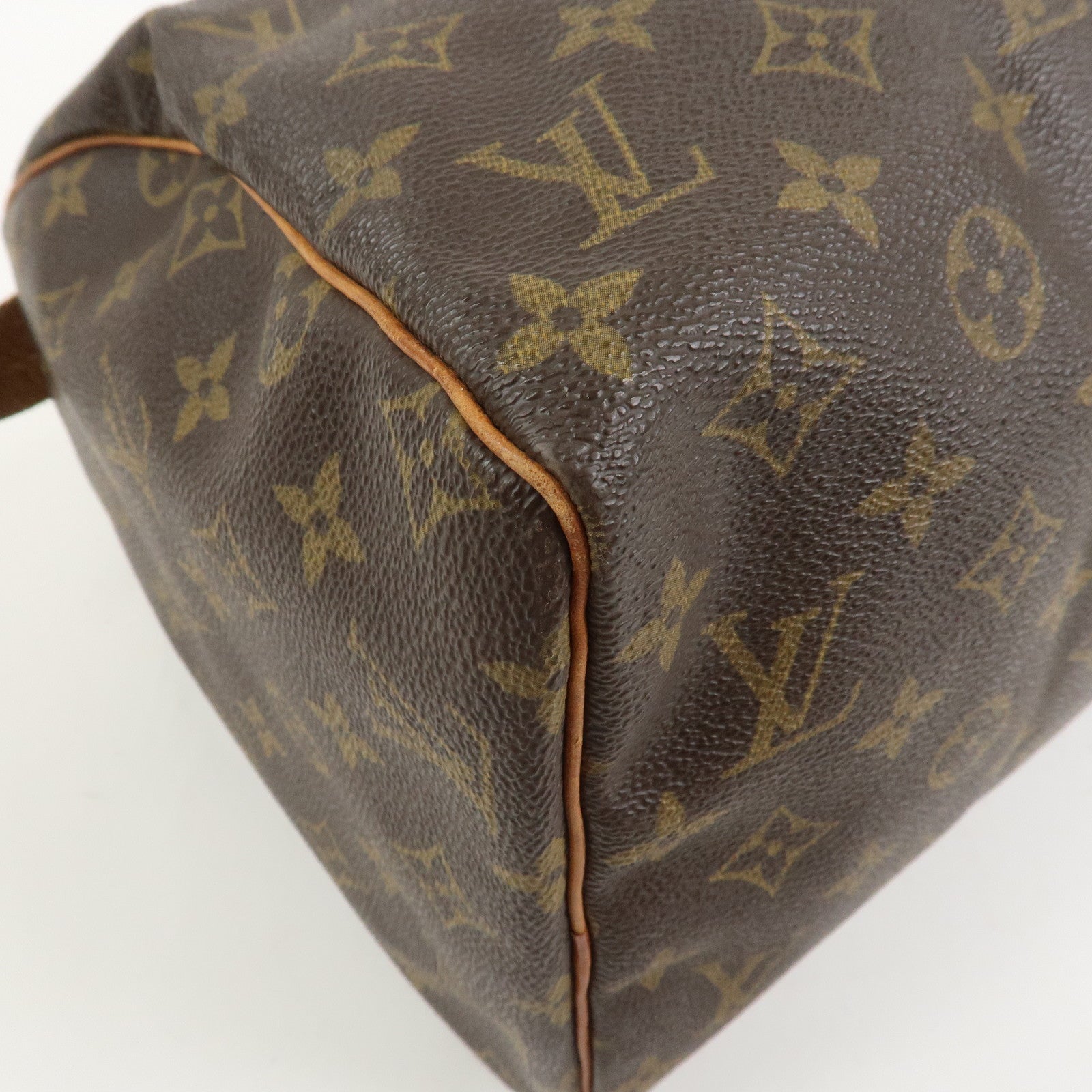 Louis Vuitton Monogram Speedy 30 Boston Bag Hand Bag Brown M41526