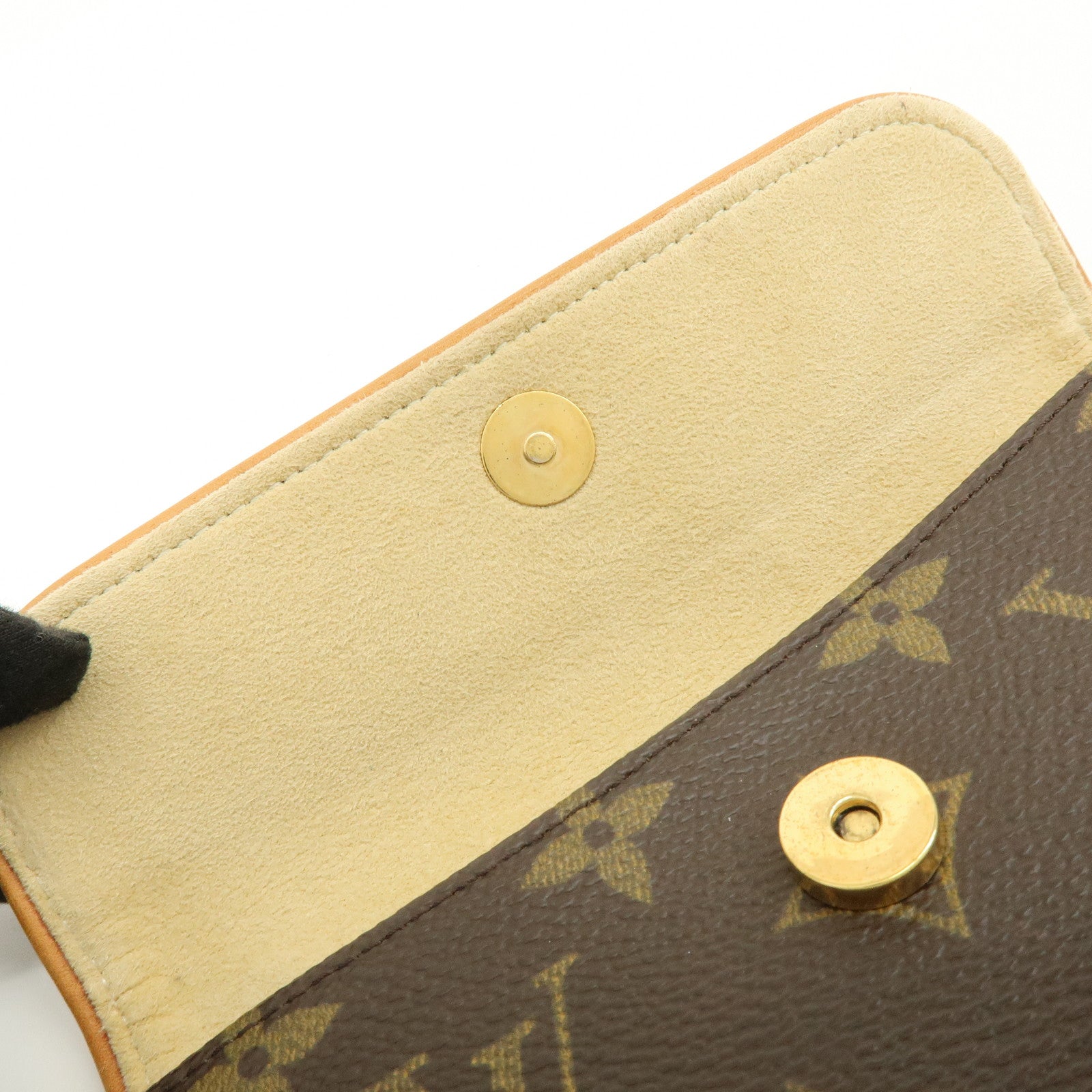 Louis Vuitton Monogram Pochette Florentine Waist Bag Belt M51855