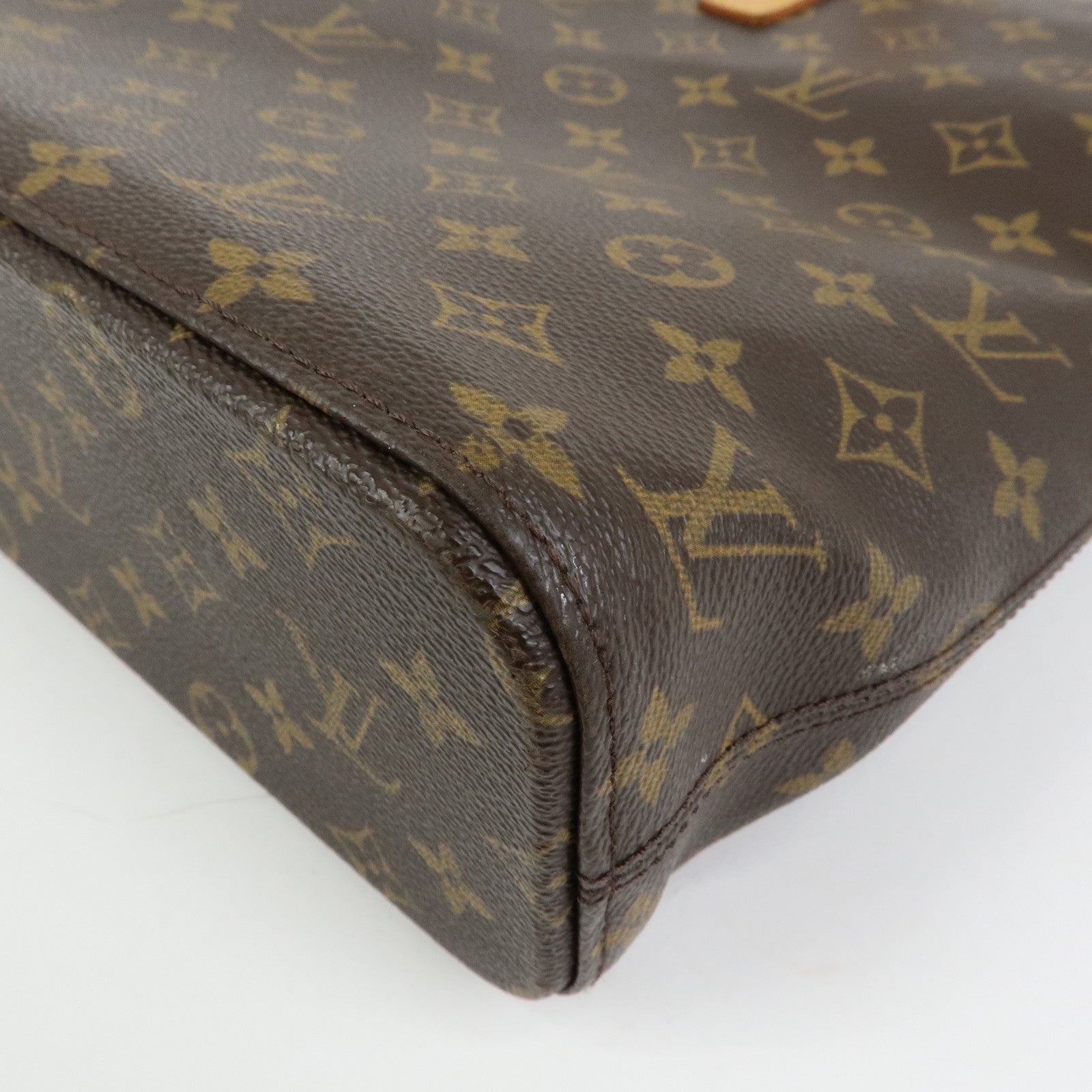 Louis Vuitton Monogram Luco Tote Bag Shoulder Bag Brown M51155