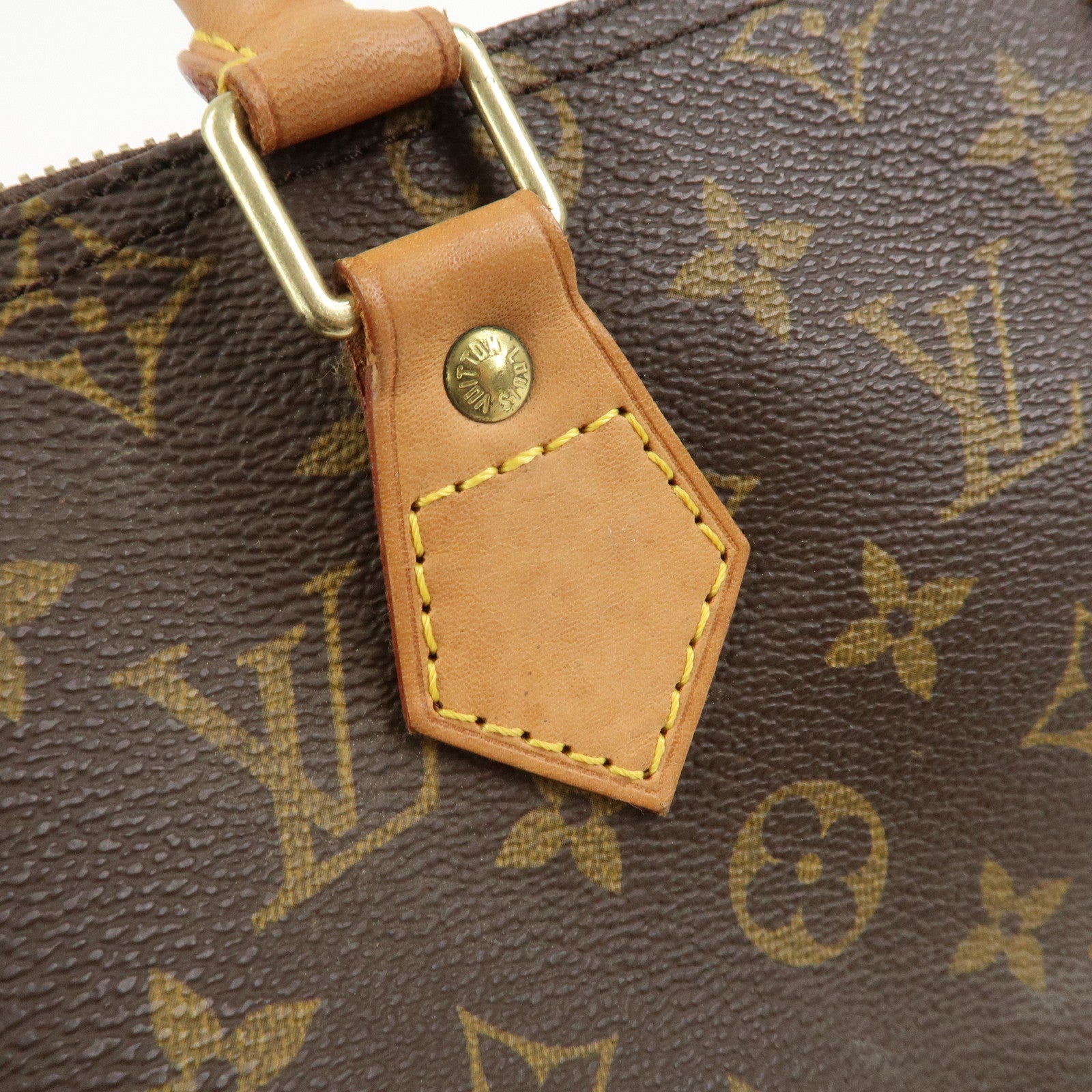 Louis Vuitton Monogram Speedy 25 Boston Bag Hand Bag Brown M41528