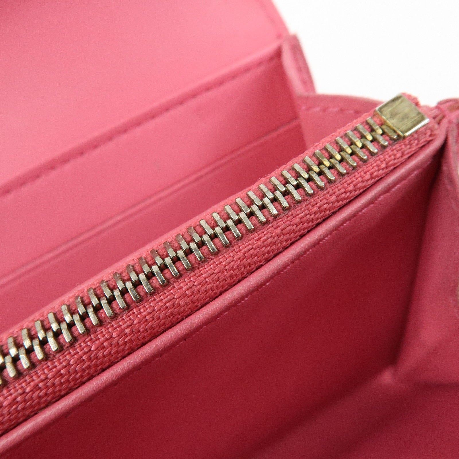 Louis Vuitton Vernis Porte‑Feuille Sarah Long Wallet Pink M9140F