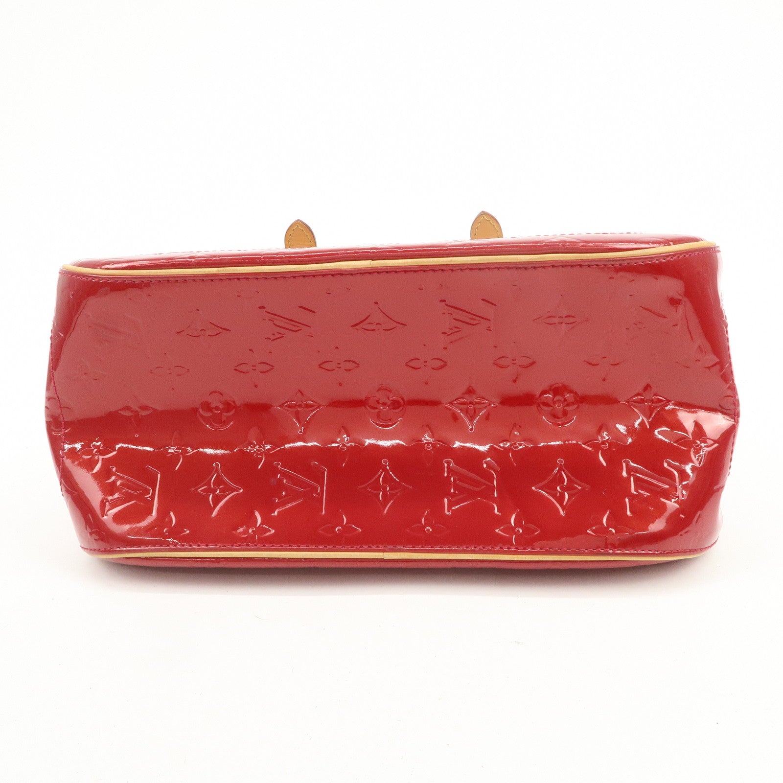 Louis Vuitton Monogram Vernis Summit Drive Hand Bag Red M93513