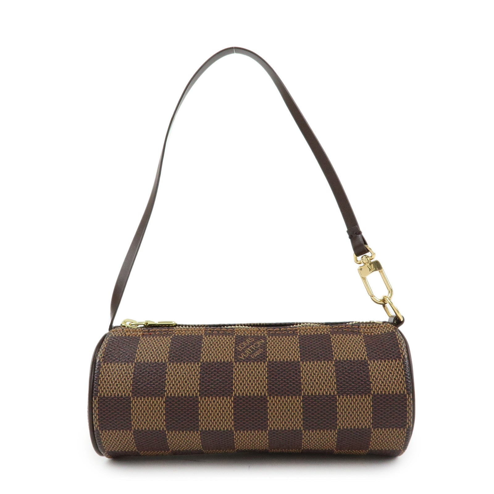 Louis Vuitton Damier Ebene Mini Pouch for Papillon Bag Brown