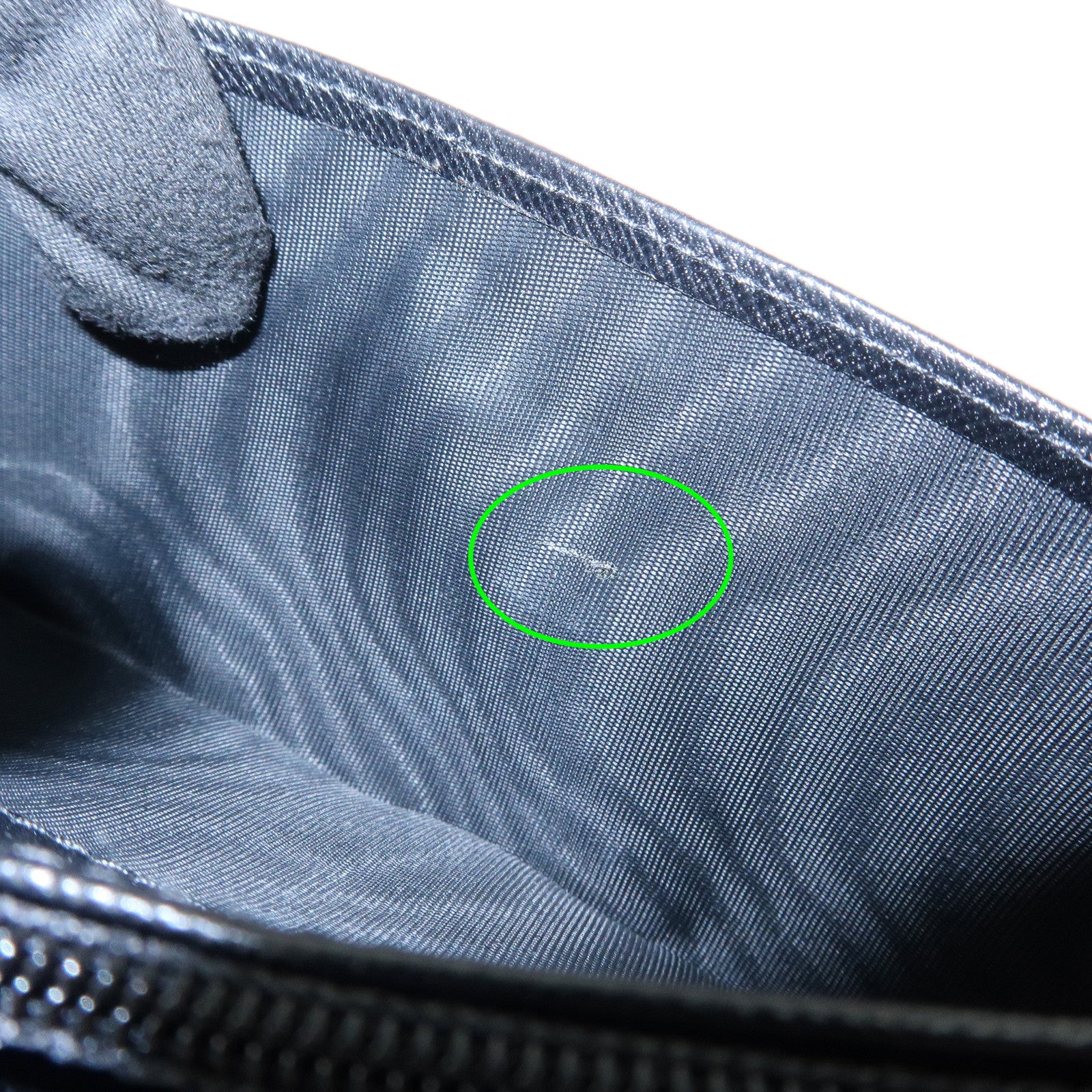 Ferragamo Gancini Vara Leather Wallet Set Of 2 Black Purple Used