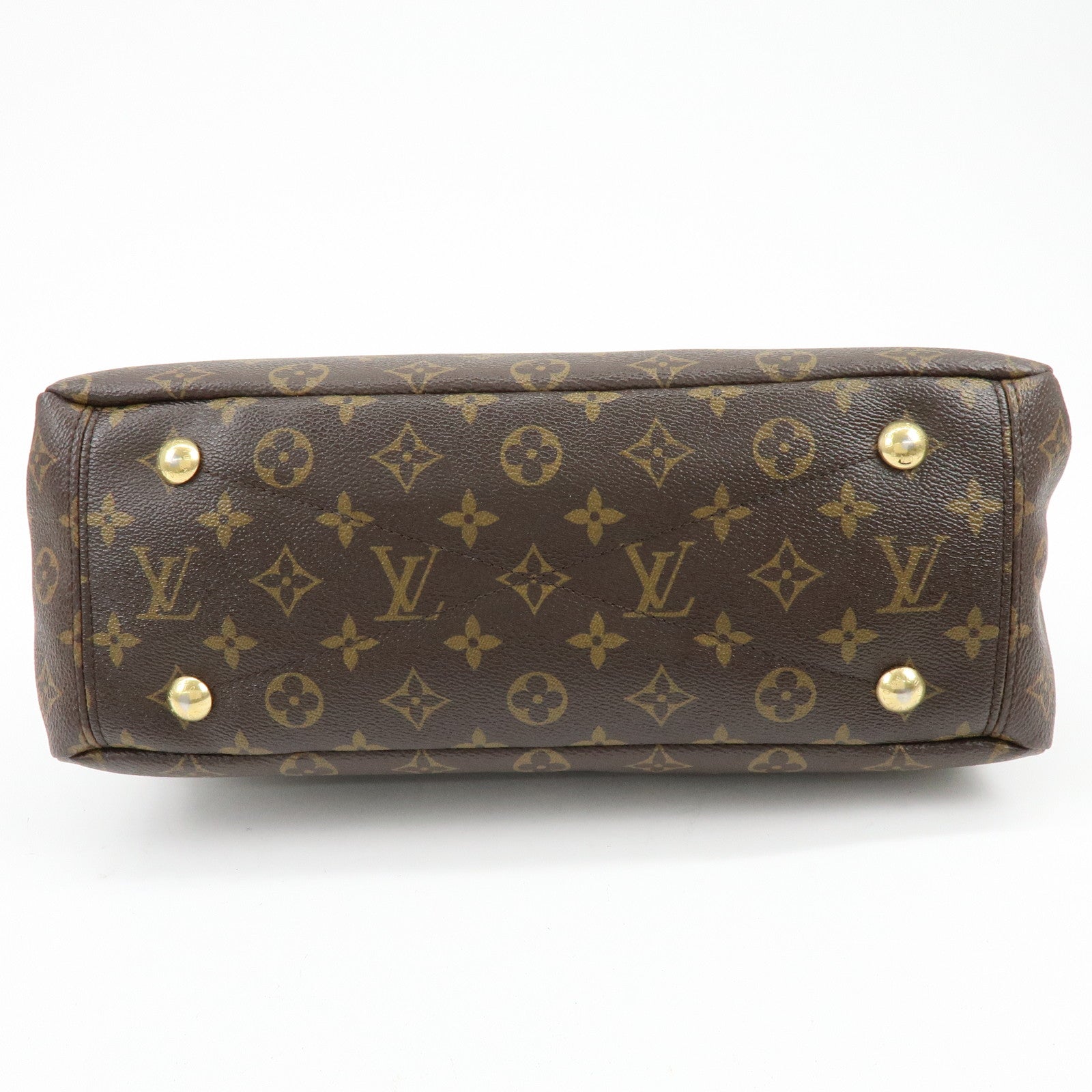 Louis Vuitton Monogram Pallas 2Way Bag Brown Rose Ballerine M40468