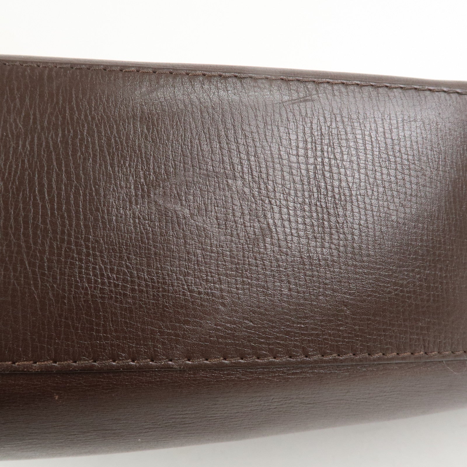 Louis Vuitton Mohican Calf Leather Tote Bag Brown Cafe M92531