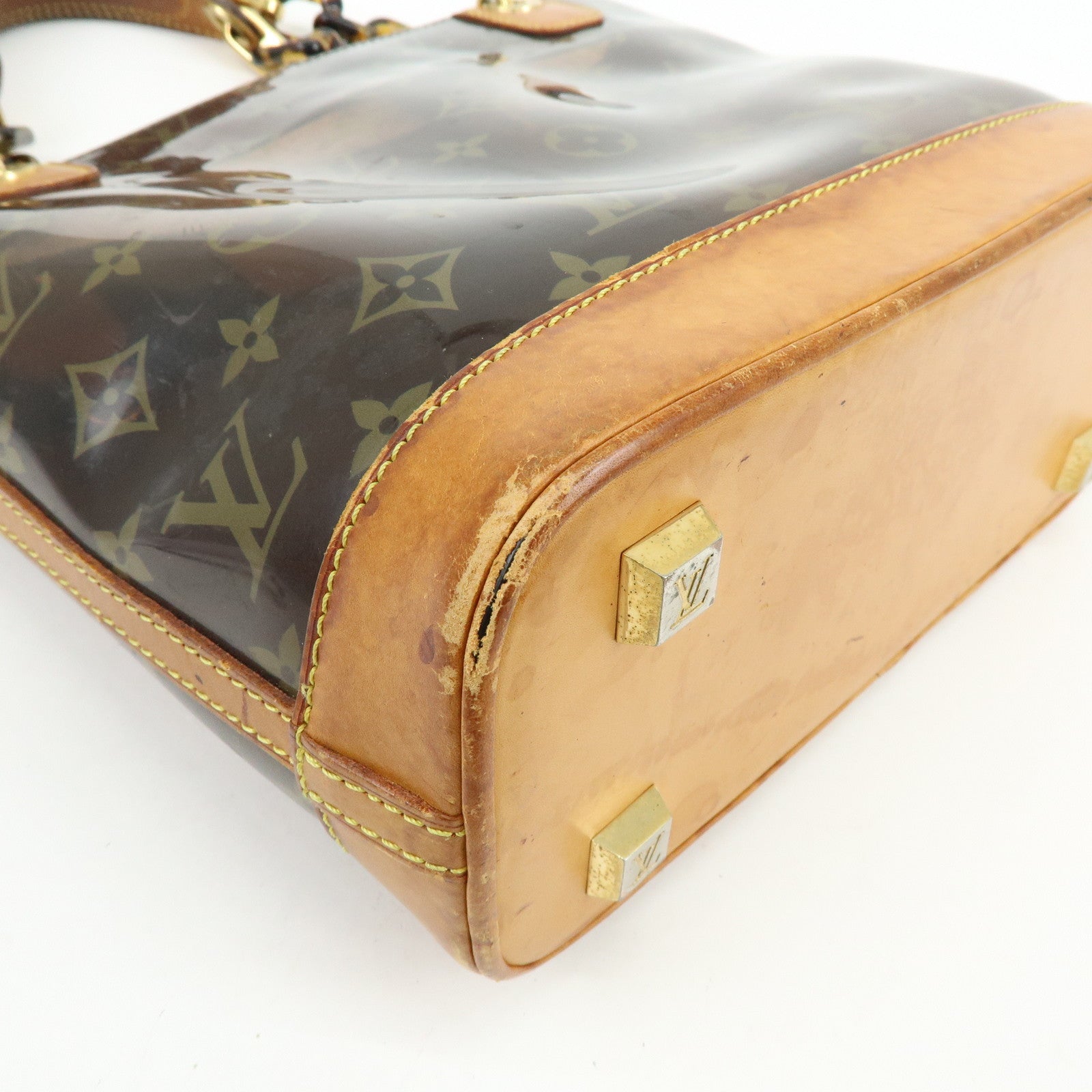 Louis Vuitton Monogram Cabas Ambre PM Tote Bag Clear Brown M92502