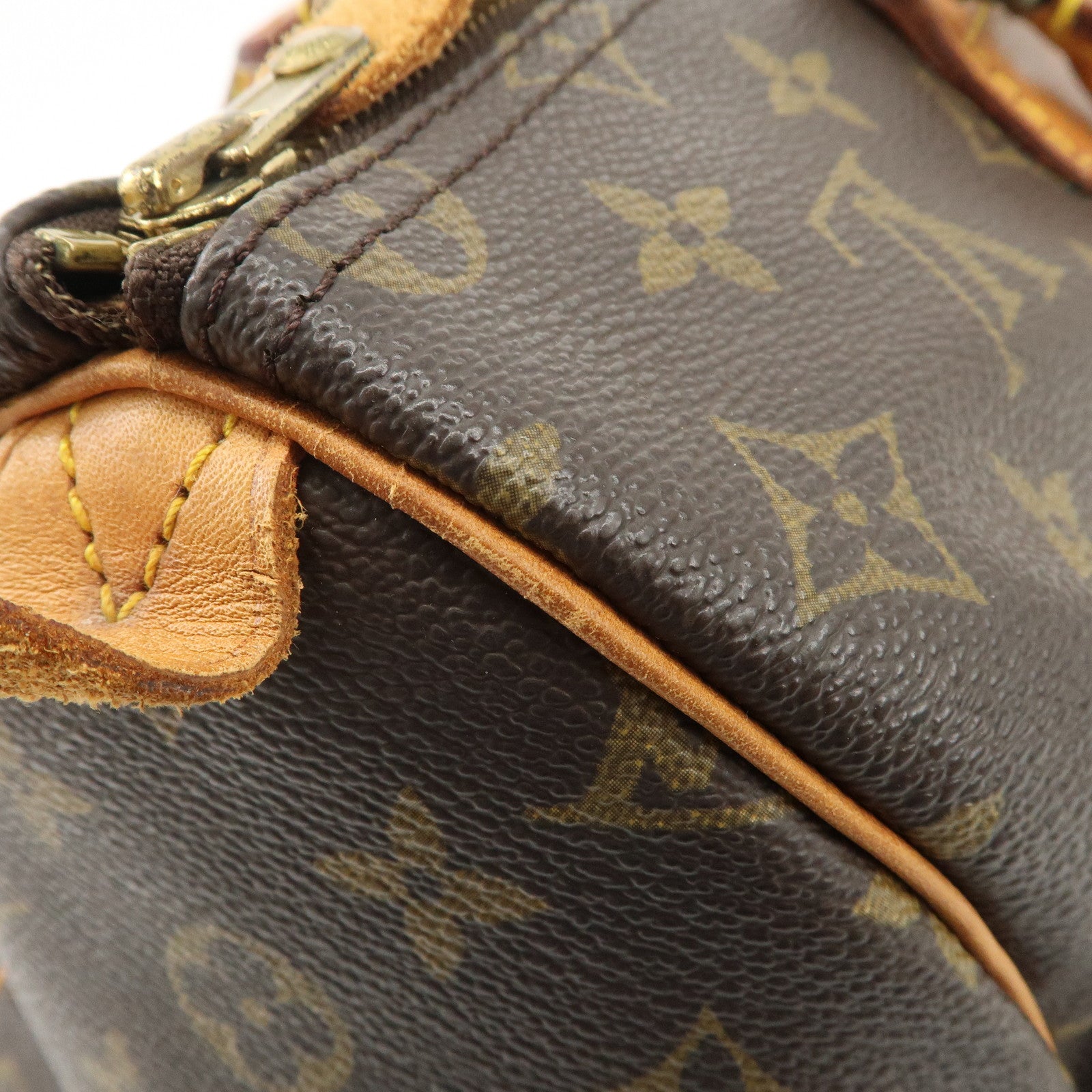 Louis Vuitton Monogram Speedy 35 Hand Bag Boston Bag M41524 Used