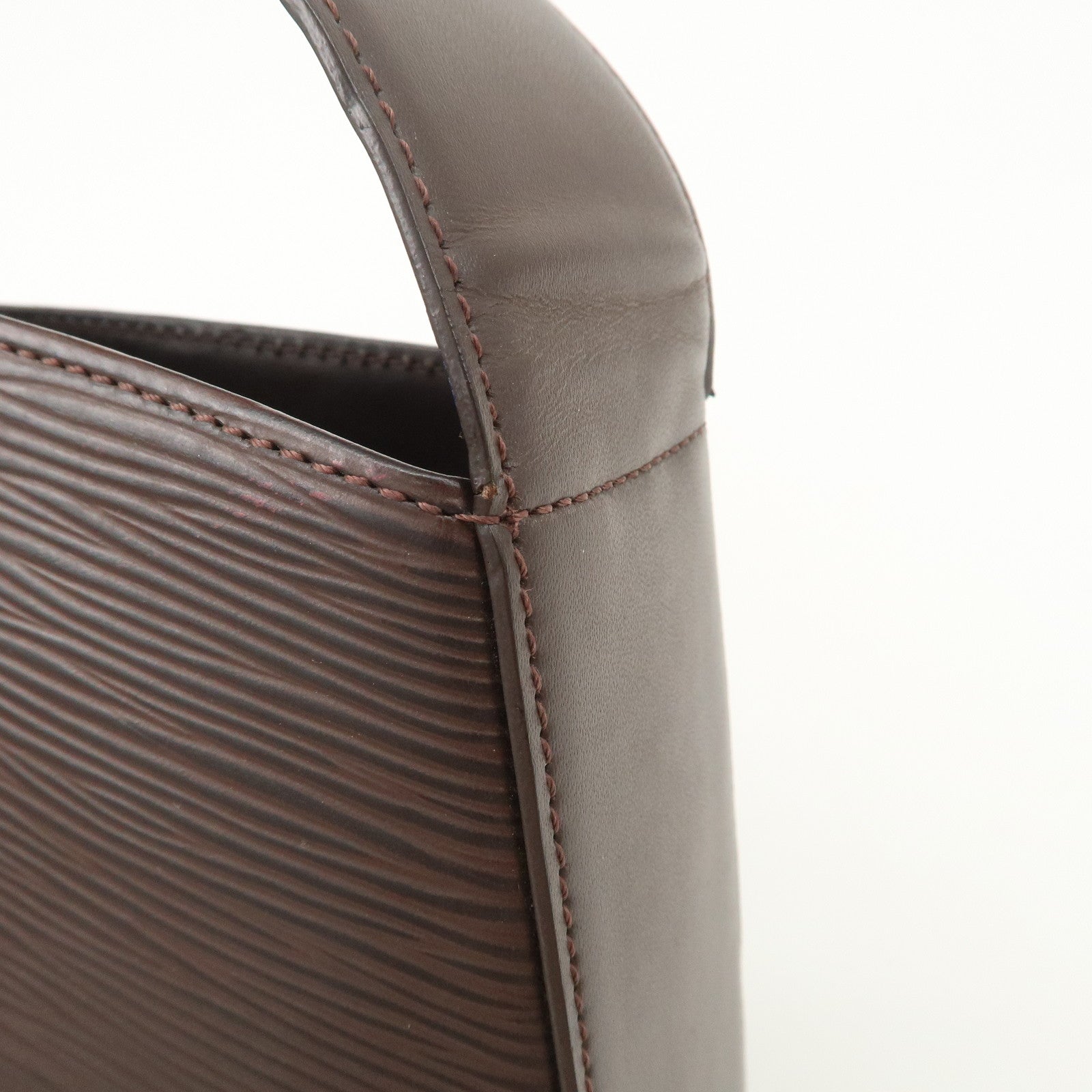 Louis Vuitton Epi Reverie Hand Bag Shoulder Bag Moca M5216D Used