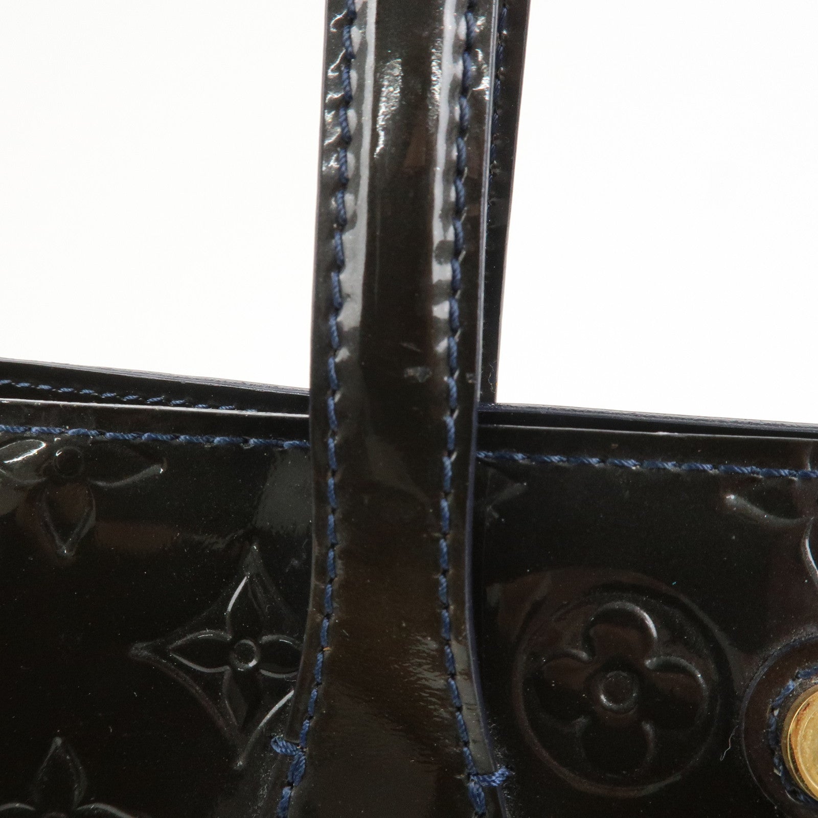 Louis Vuitton Monogram Vernis Leather Wilshire MM Hand Bag M91439