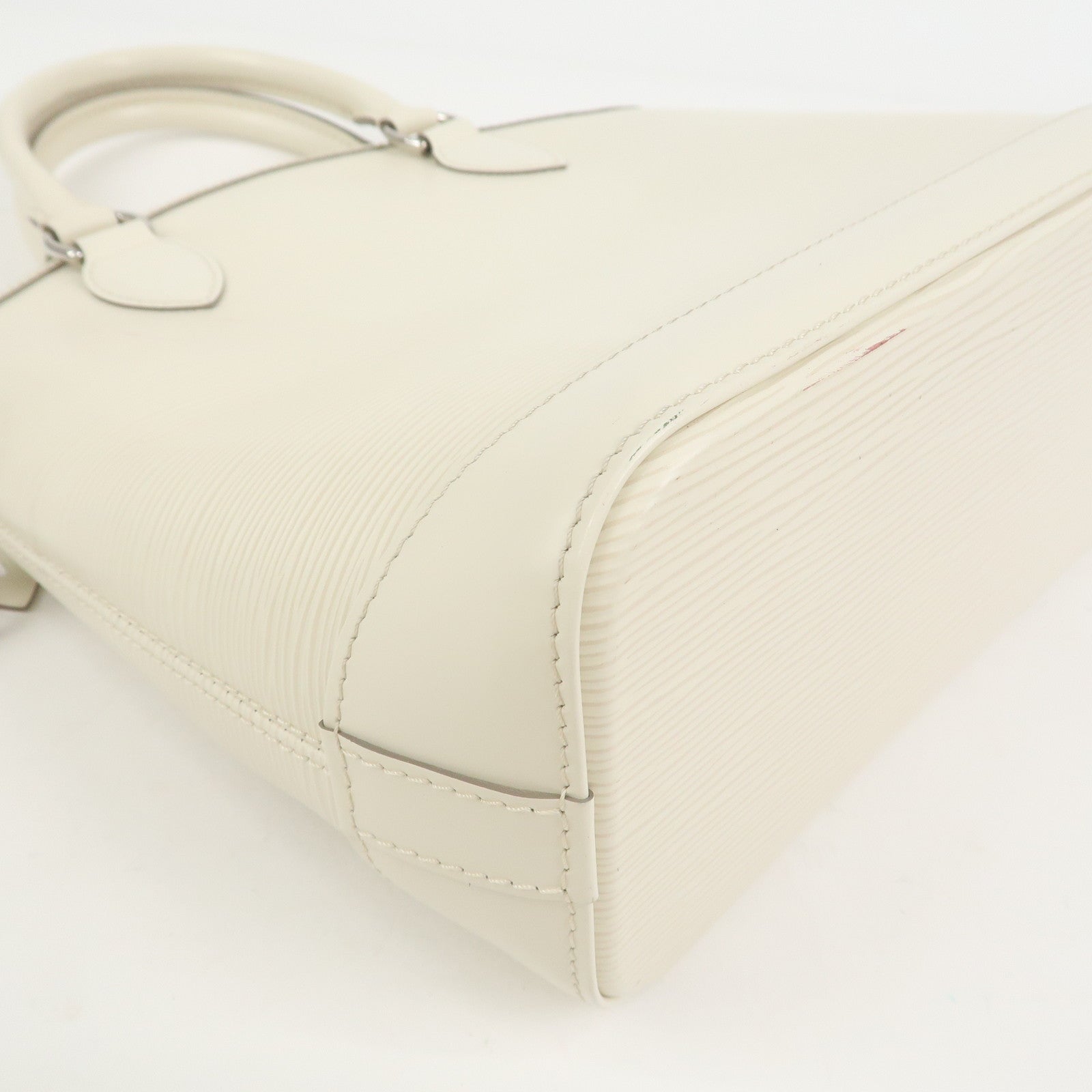 Louis Vuitton Epi Lockit Hand Bag Tote Bag Ivoire White M4229J