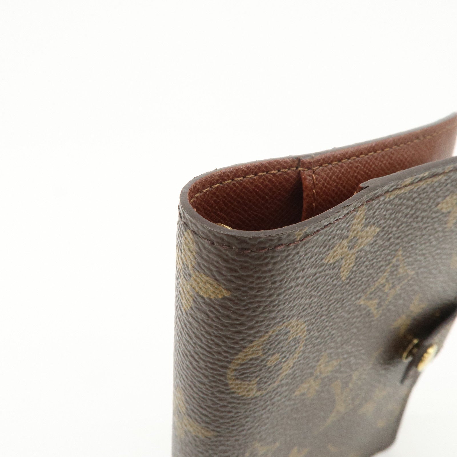 Louis Vuitton Monogram Agenda PM Planner Cover Brown R20005