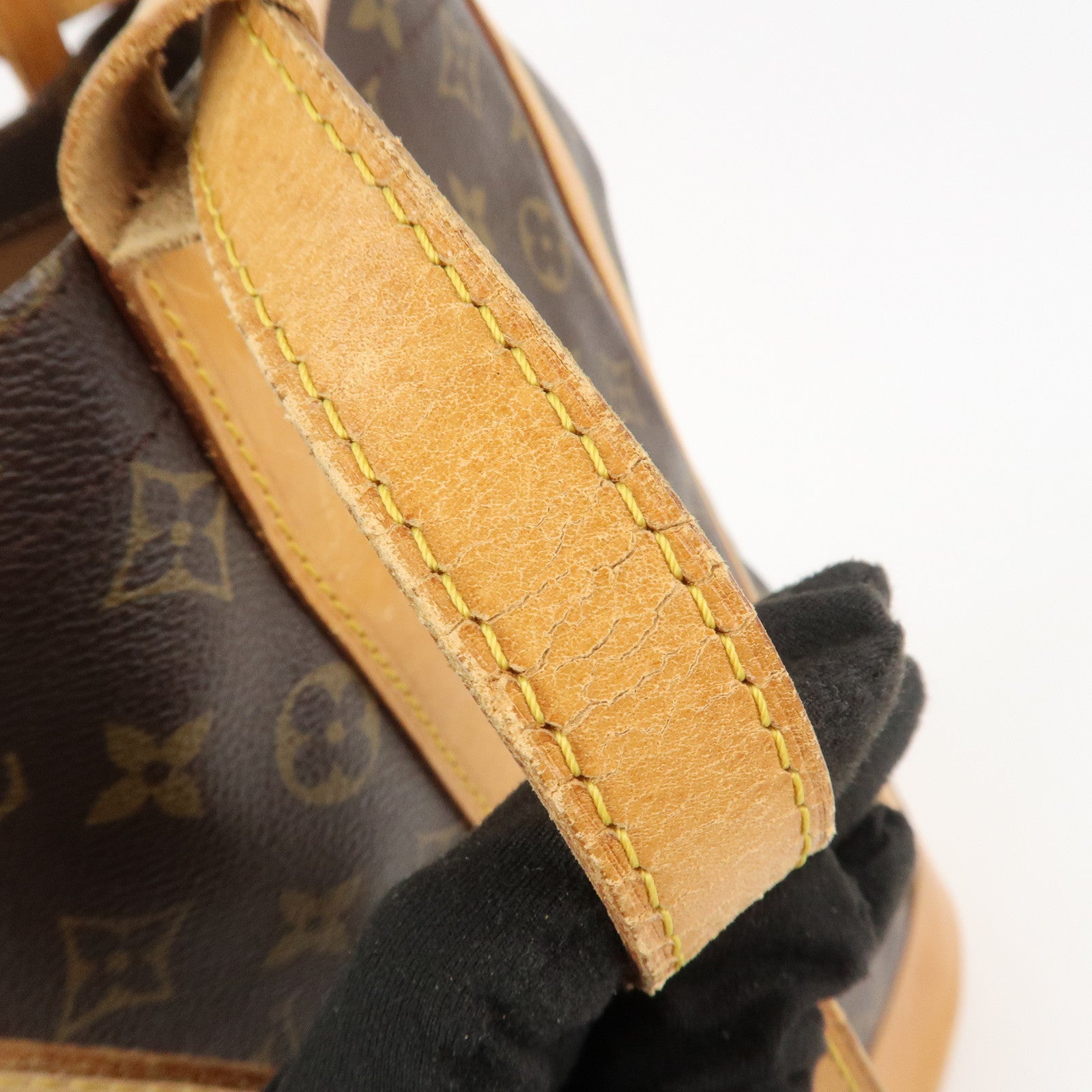 Louis Vuitton Monogram Randonnee GM Shoulder Bag Brown M42244