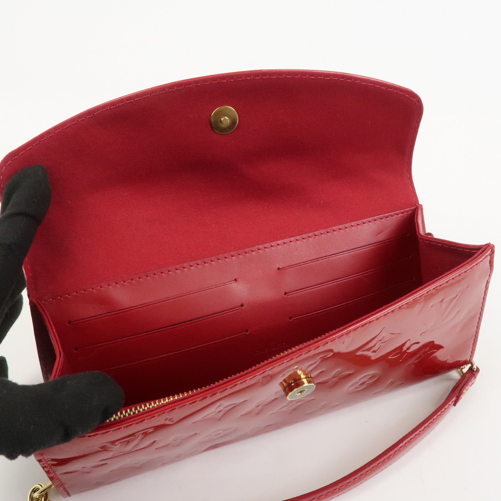 Louis Vuitton Monogram Vernis Sunset Boulevard Pomme d'Amour M93543