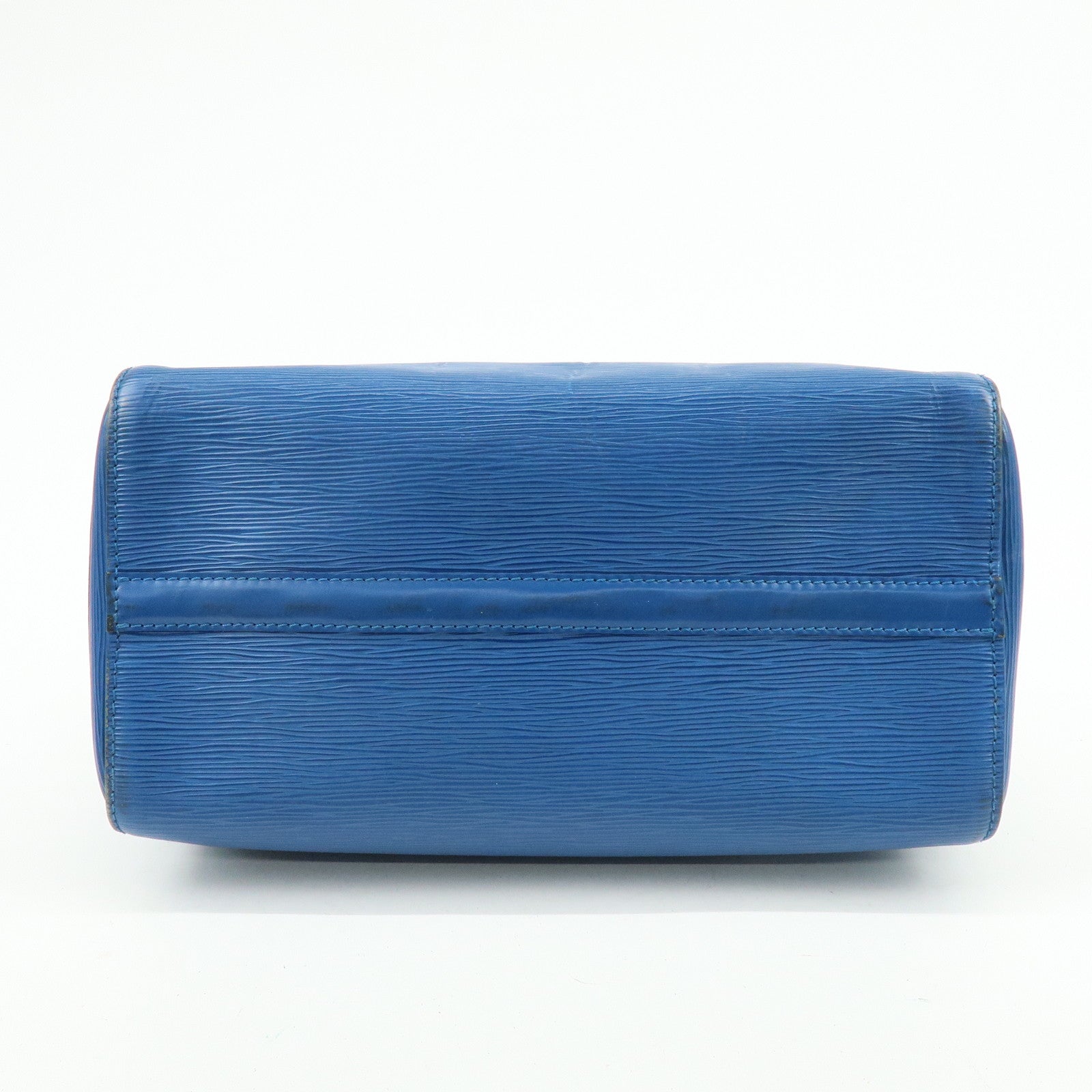 Louis Vuitton Epi Speedy 30 Hand Bag Boston Bag Blue M43005