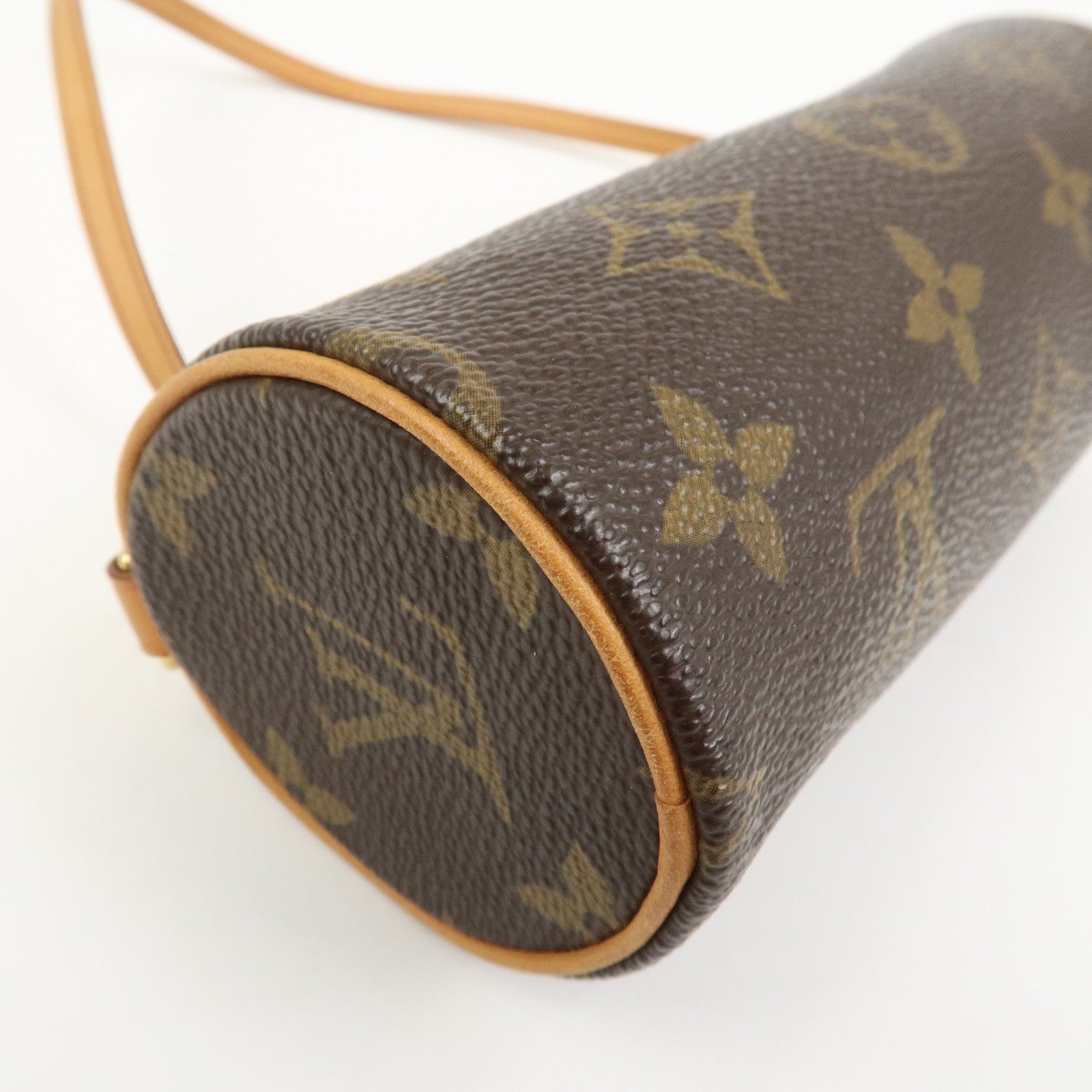 Louis Vuitton Monogram Mini Pouch for Papillon Bag Brown