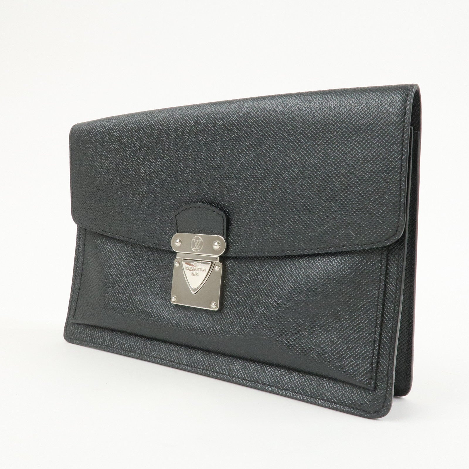 Louis Vuitton Taiga Veraiya Clutch Bag Ardoise M32592