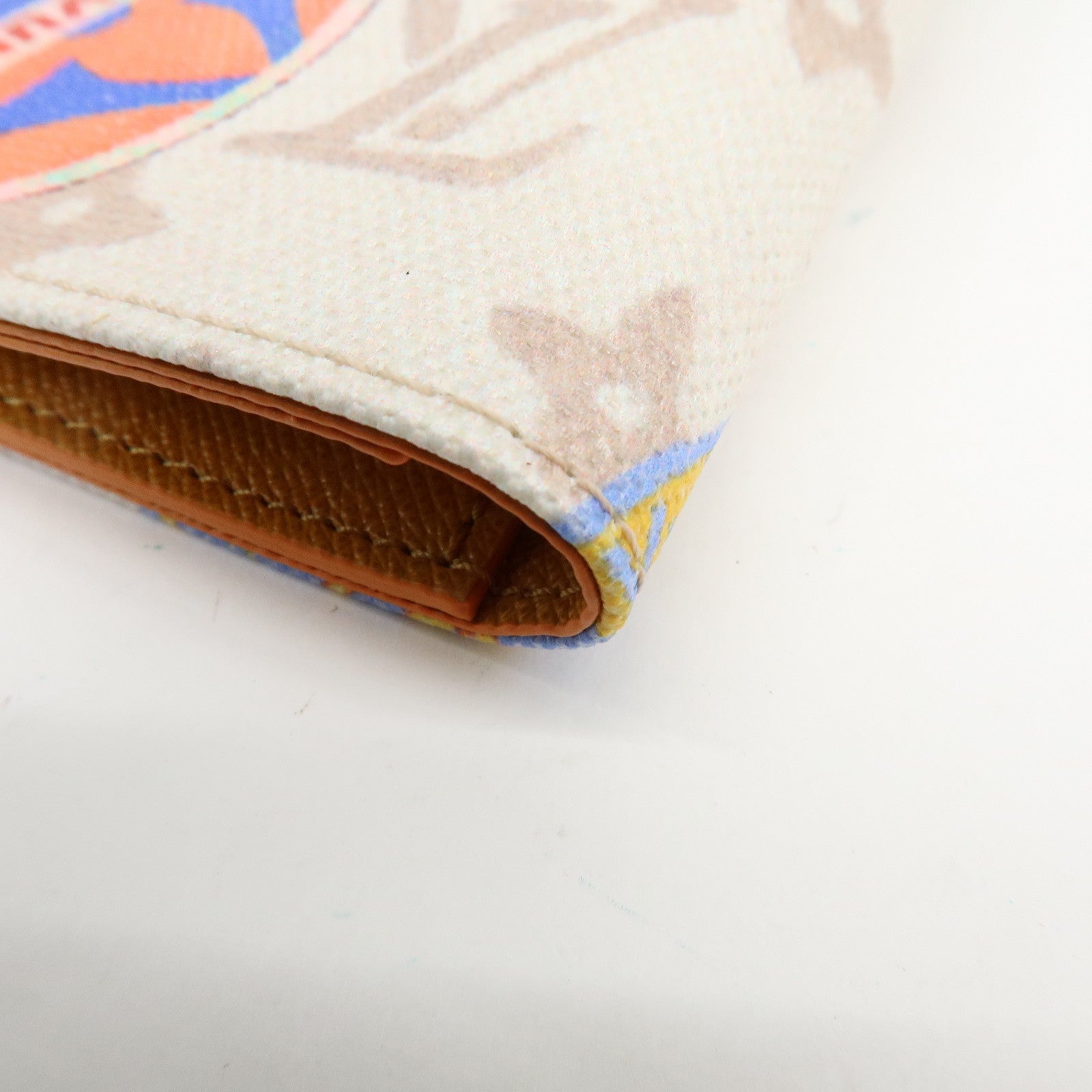 Louis Vuitton Monogram Canvas Couverture Passport Case Dune M14621
