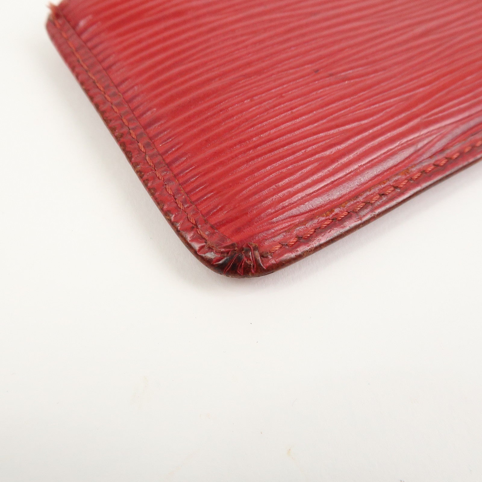 Louis Vuitton Epi Set of 2 Coin Case Red Noir M63807/M63692