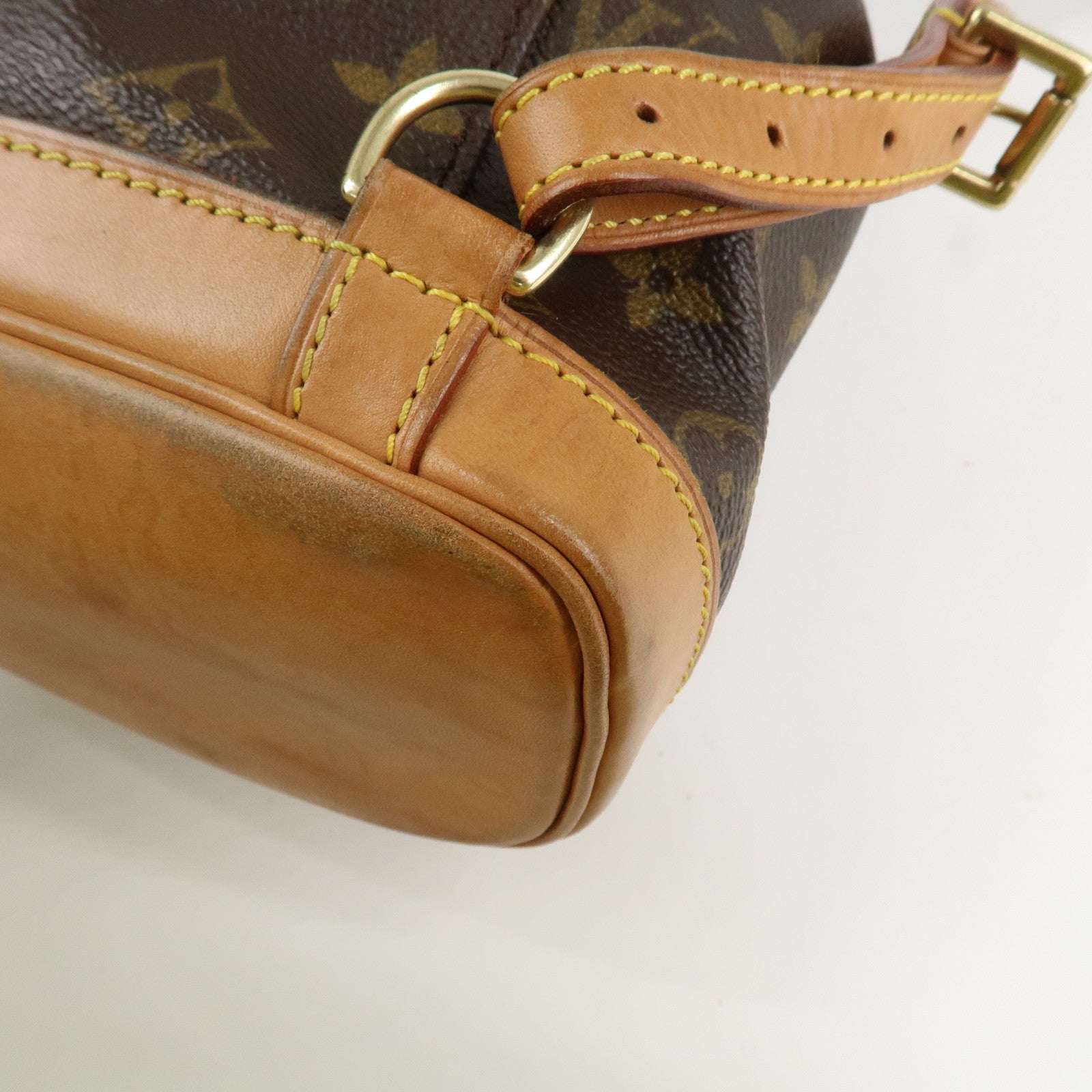 Louis Vuitton Monogram Mini Montsouris Backpack Brown M51137 Used