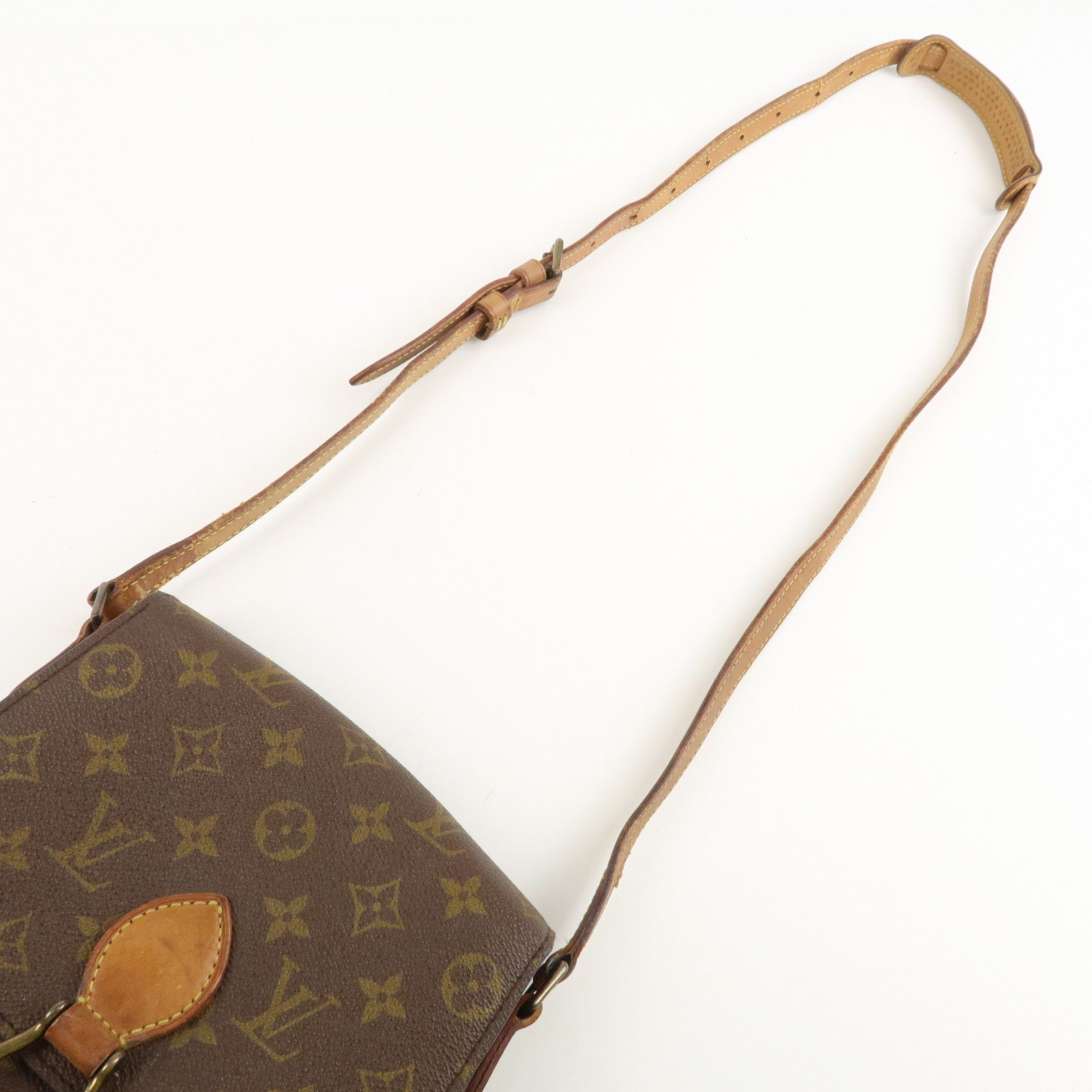 Louis Vuitton Monogram Mini Saint Cloud PM Shoulder Bag M51244 Used