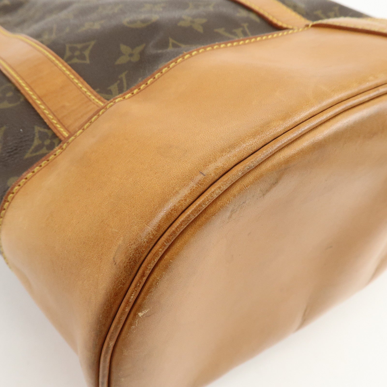 Louis Vuitton Monogram Randonnee GM Shoulder Bag Brown M42244