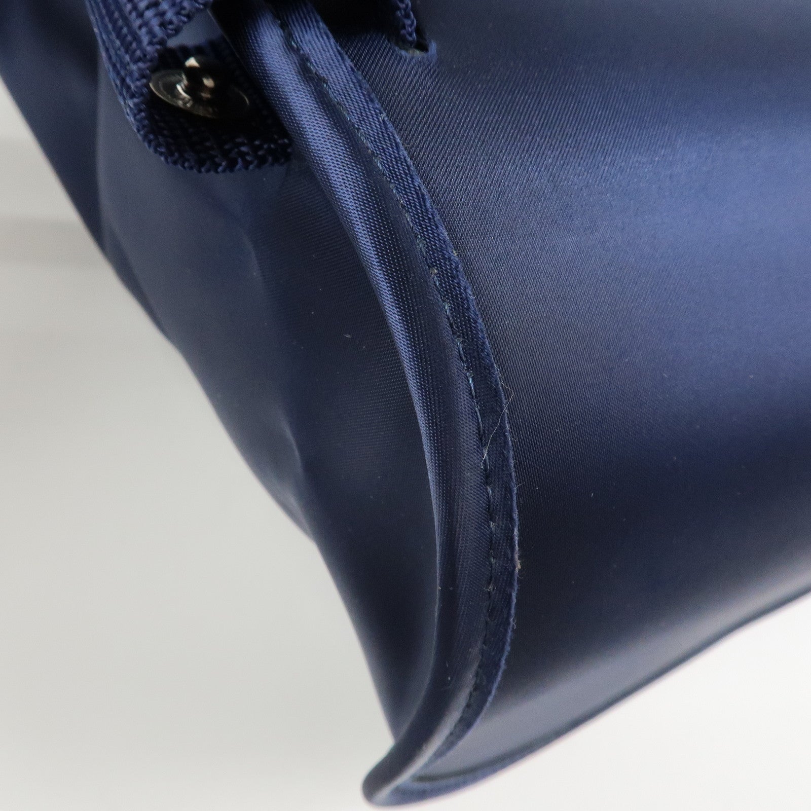 HERMES Nylon Sherpa Journey In The Land Of Stars 1999 Backpack Navy