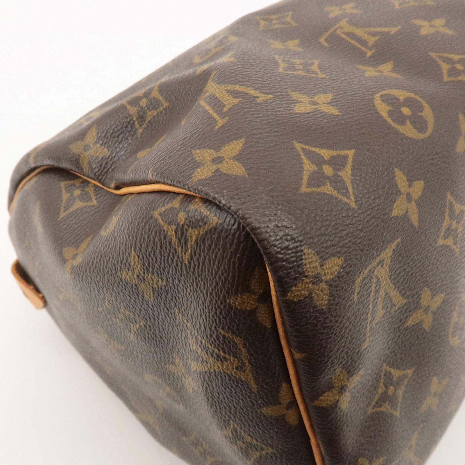 Louis Vuitton Monogram Speedy 30 Hand Bag Boston Bag M41526 Used