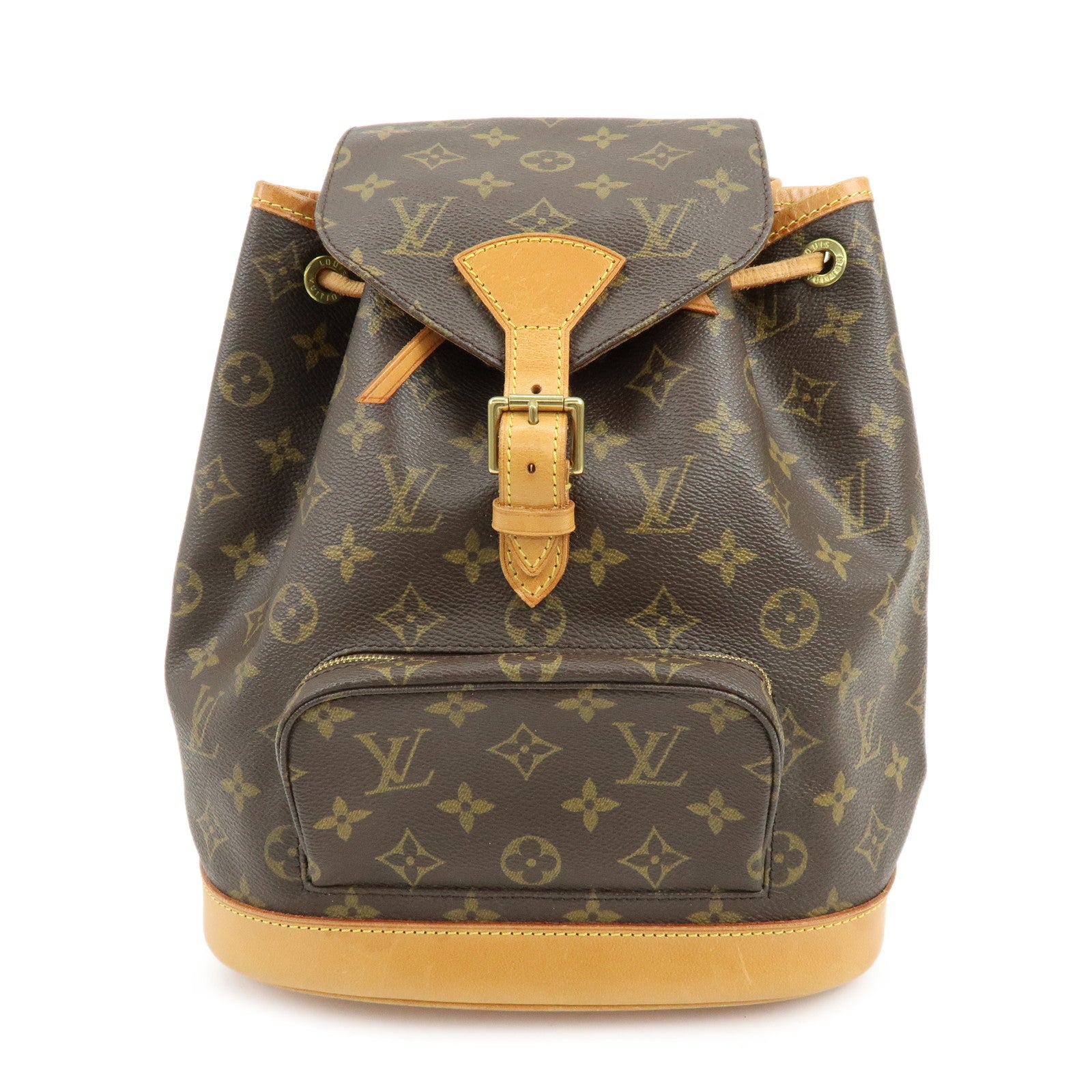 Louis Vuitton Monogram Montsouris MM Backpack Brown M51136