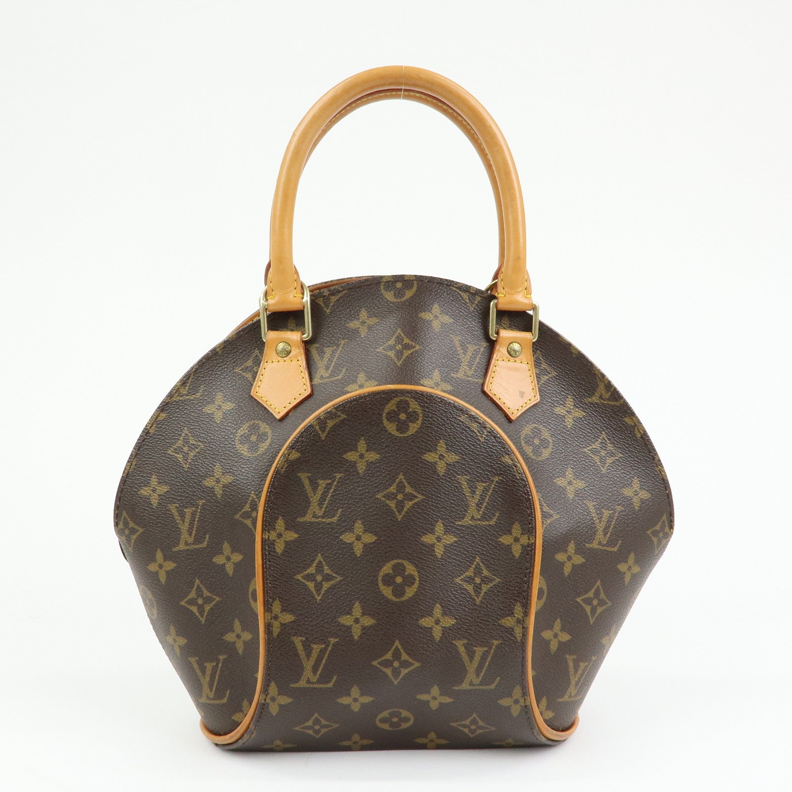 Louis Vuitton Monogram Ellipse PM Hand Bag Brown M51127