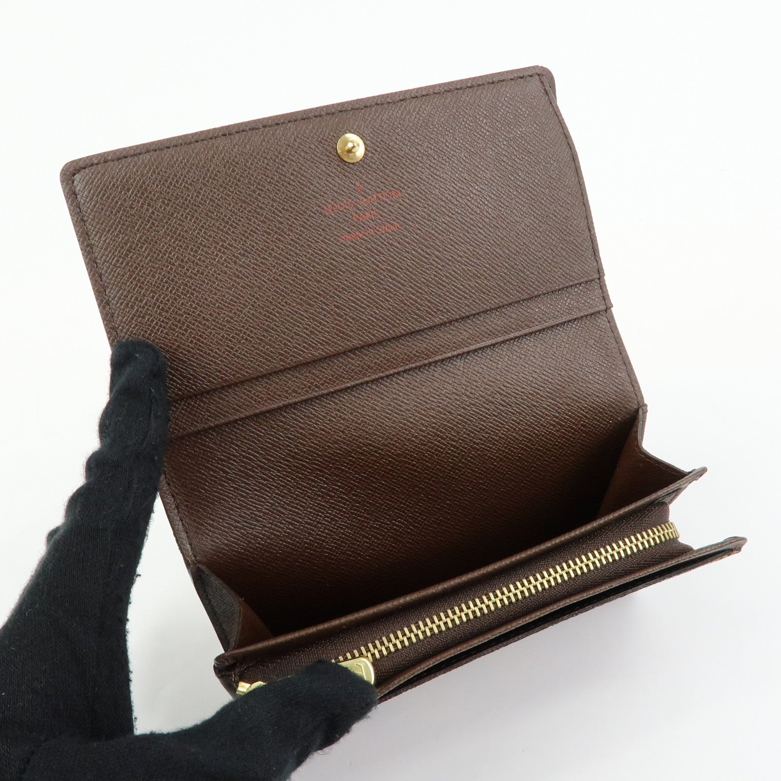 Louis Vuitton Damier Porte Monnaie Billets Tresor Wallet N61730