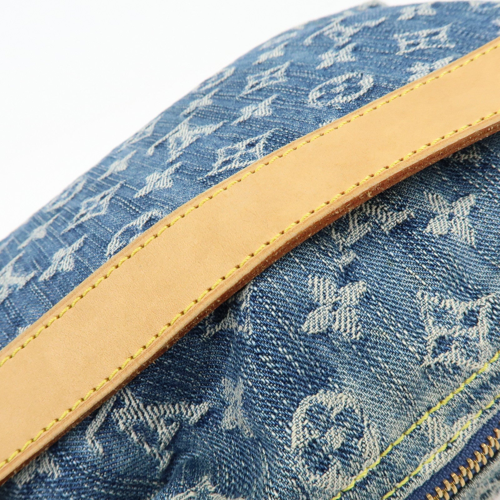 Louis Vuitton Monogram Denim Baggy PM 2Way Bag Shoulder Bag M95049