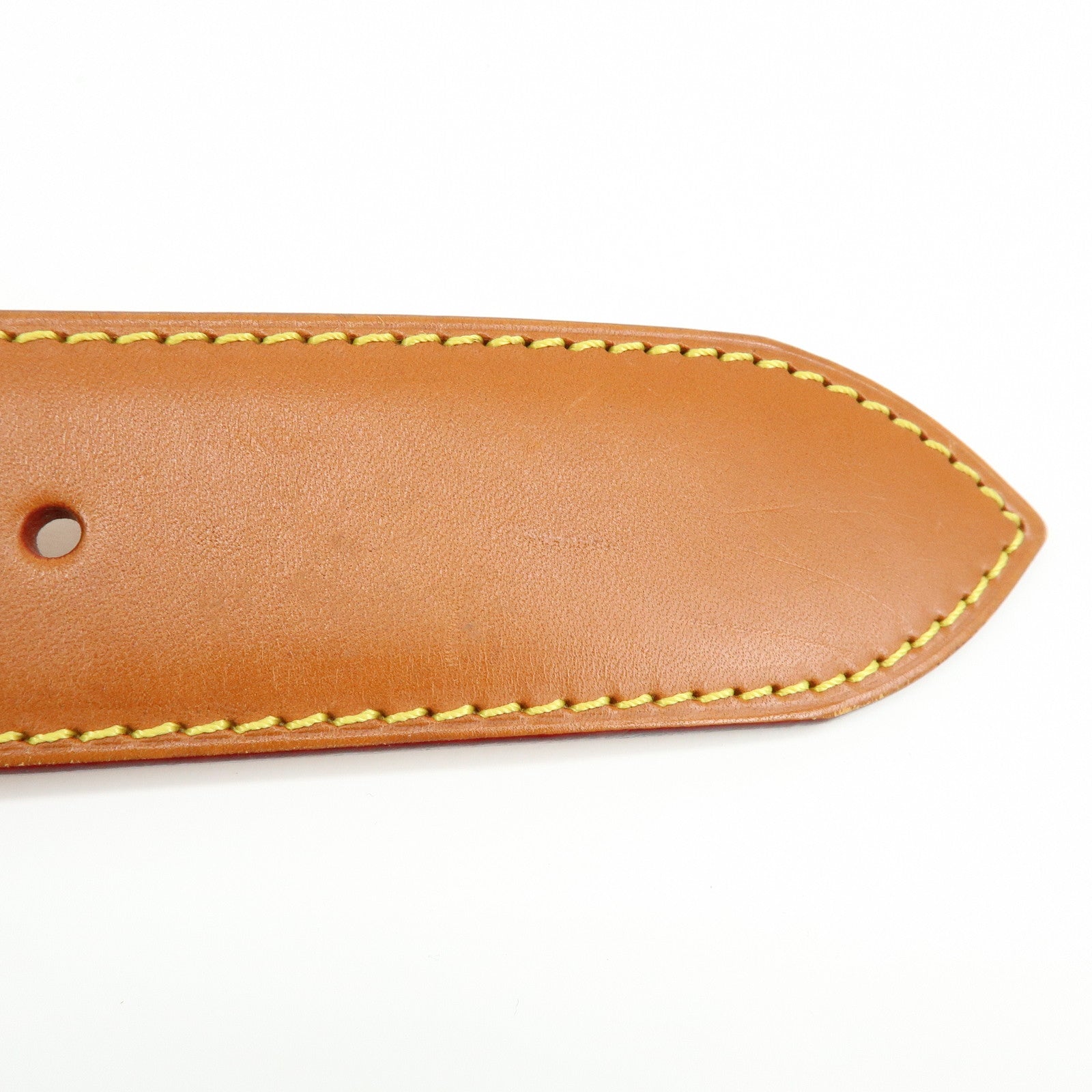 Louis Vuitton Monogram Ceinture Perforee Belt 90/36 Brown M6939