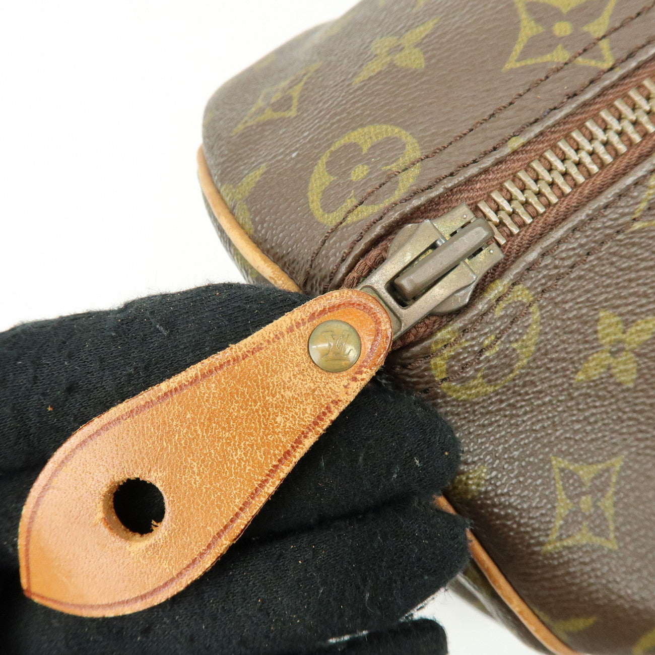 Louis Vuitton Monogram Keep All 50 Boston Bag Brown M41426