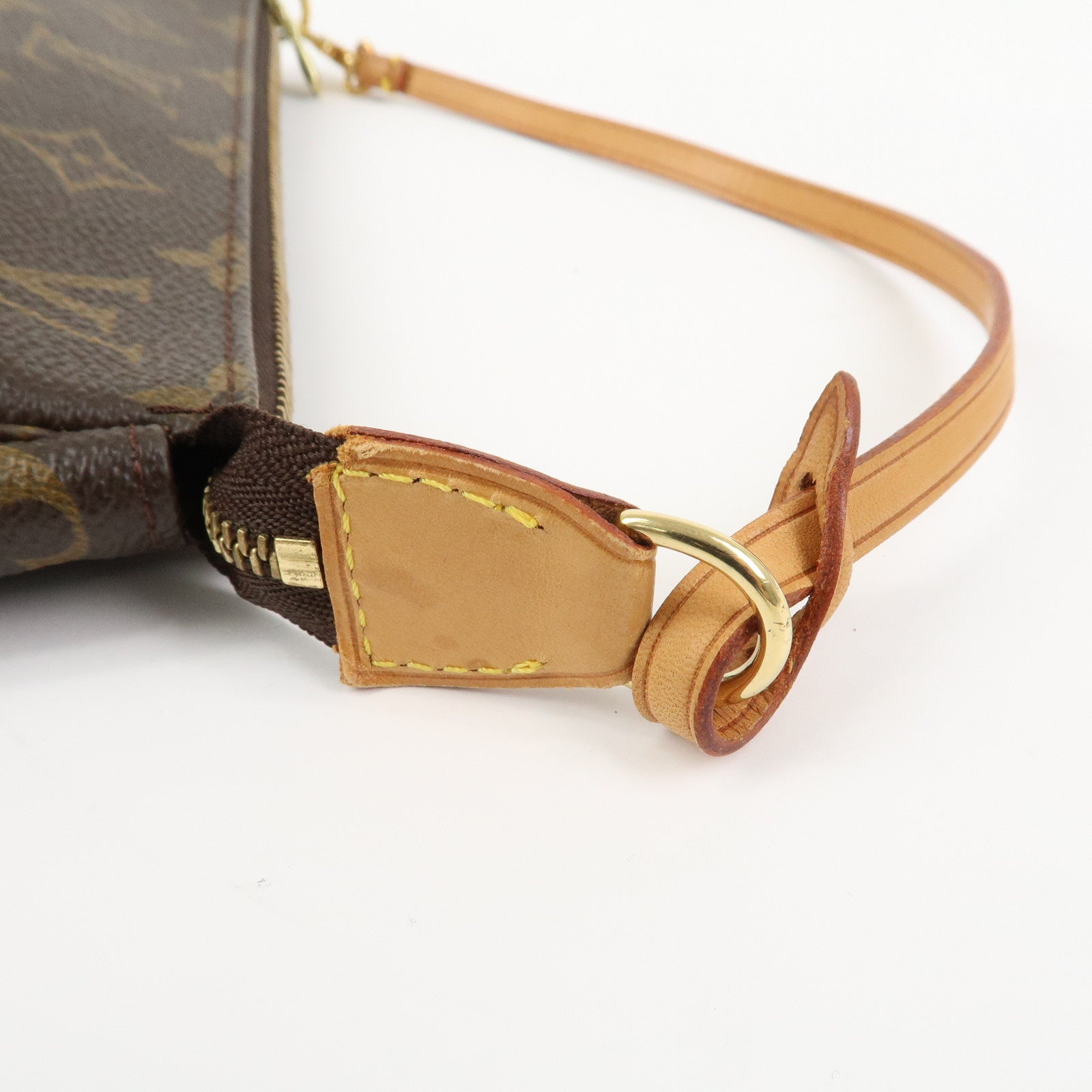 Louis Vuitton Monogram Pochette Accessoires Pouch Hand Bag M51980