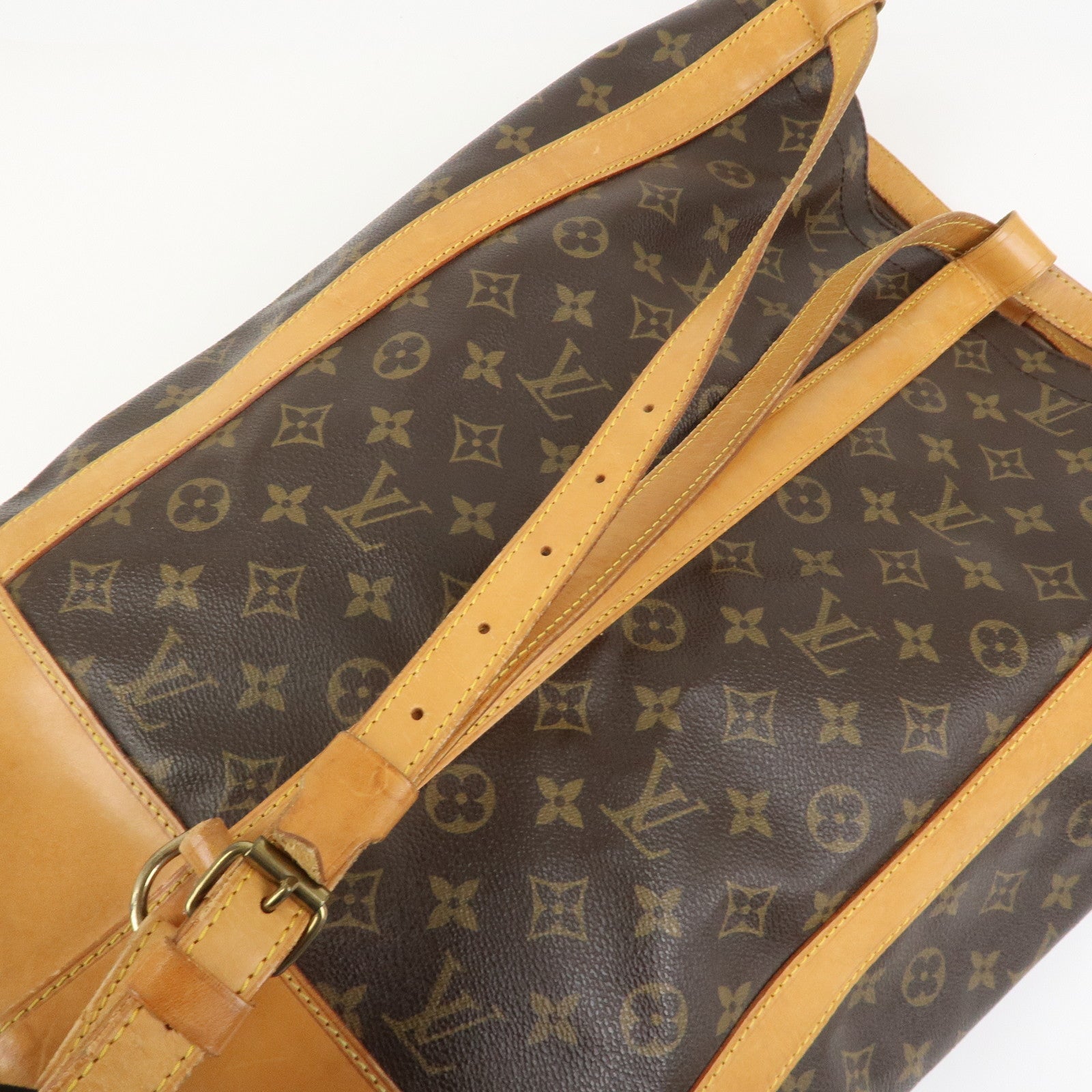 Louis Vuitton Monogram Randonnee GM Shoulder Bag Brown M42244