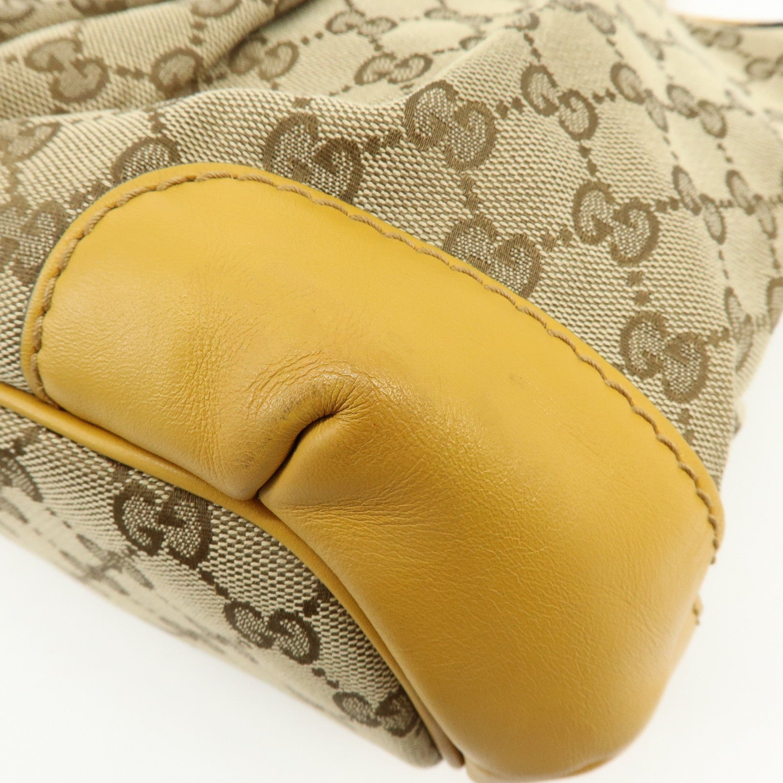 GUCCI Sukey Interlocking GG Canvas Leather 2Way Shoulder Bag 247902