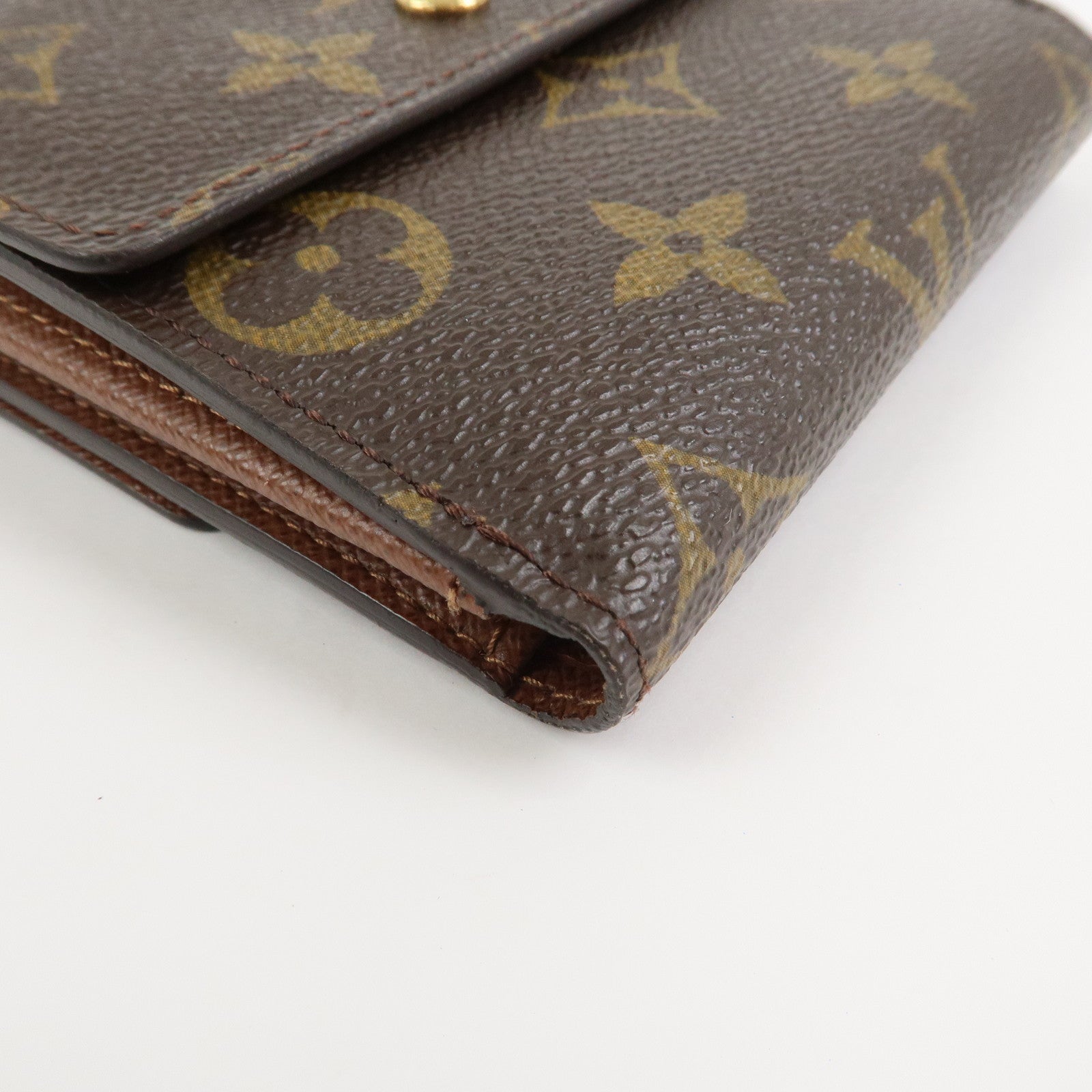 Louis Vuitton Monogram Portefeuille Elise Canvas Wallet M61654