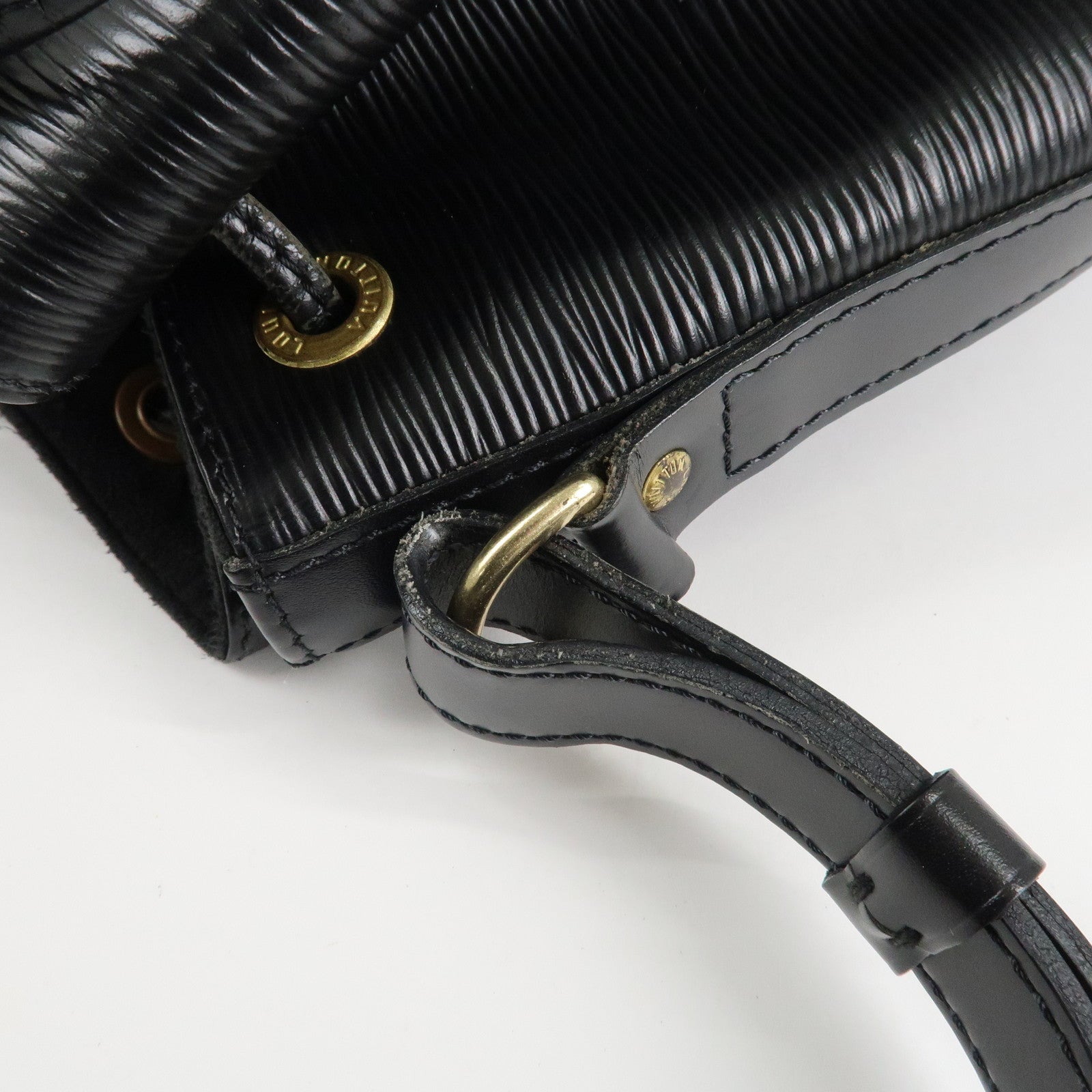 Louis Vuitton Epi Petit Noe Shoulder Bag Noir Black M59012 Used