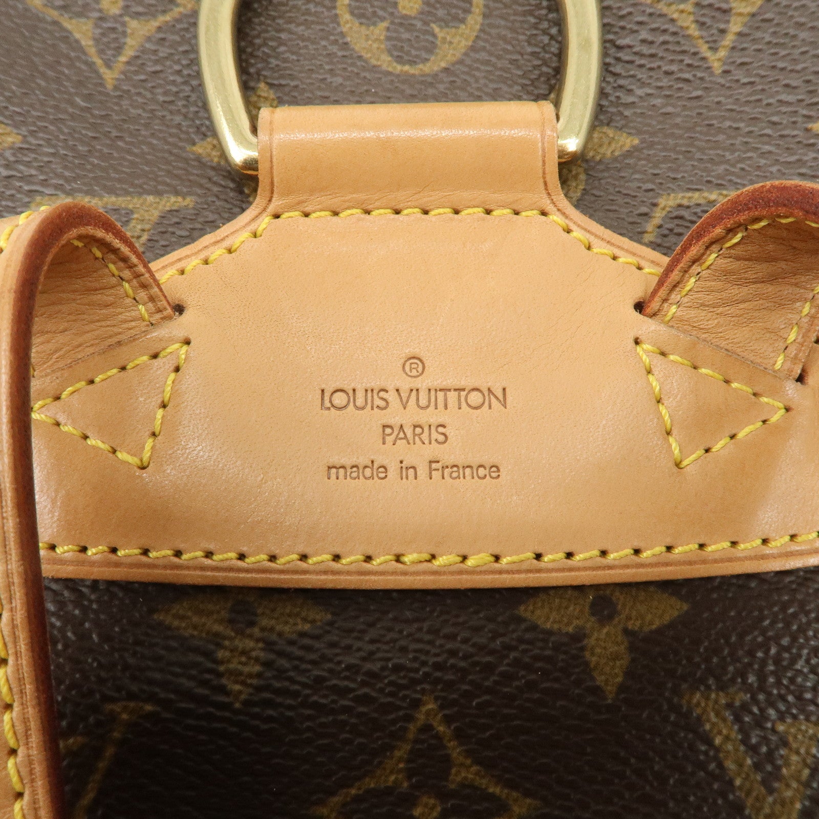 Louis Vuitton Monogram Montsouris MM Backpack Brown M51136