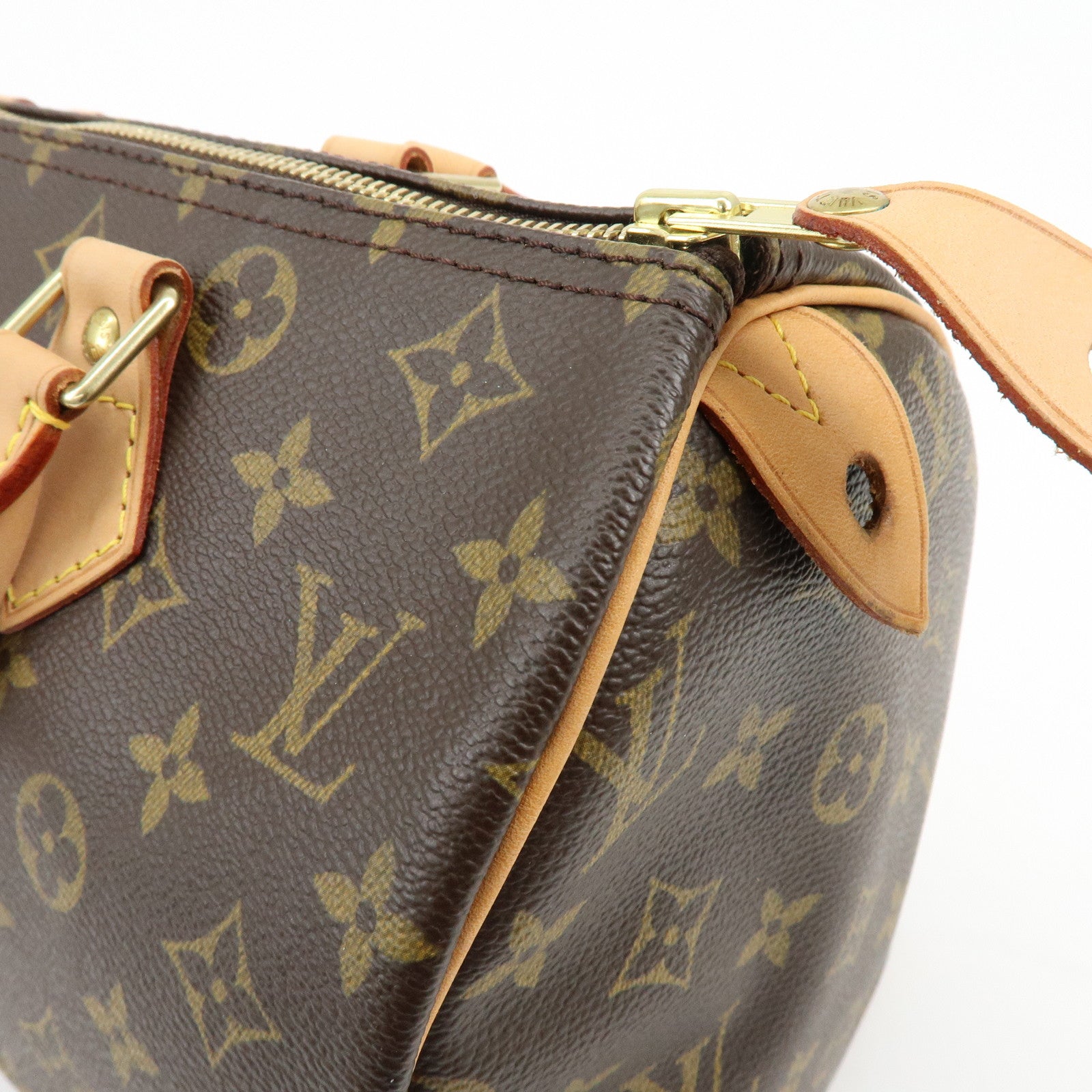Louis Vuitton Monogram Speedy 30 Boston Bag Hand Bag Brown M41526