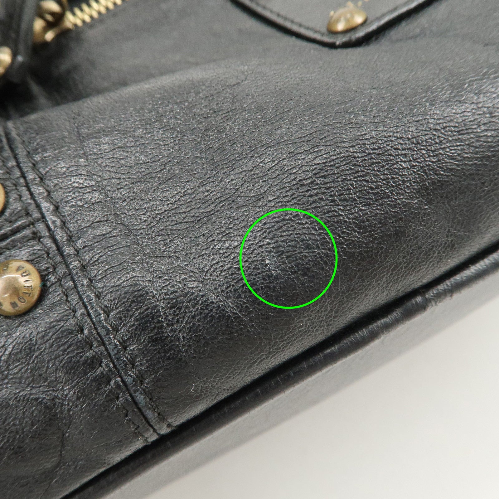 Louis Vuitton Cruise Line Rivet Shoulder Bag Noir Black M95346