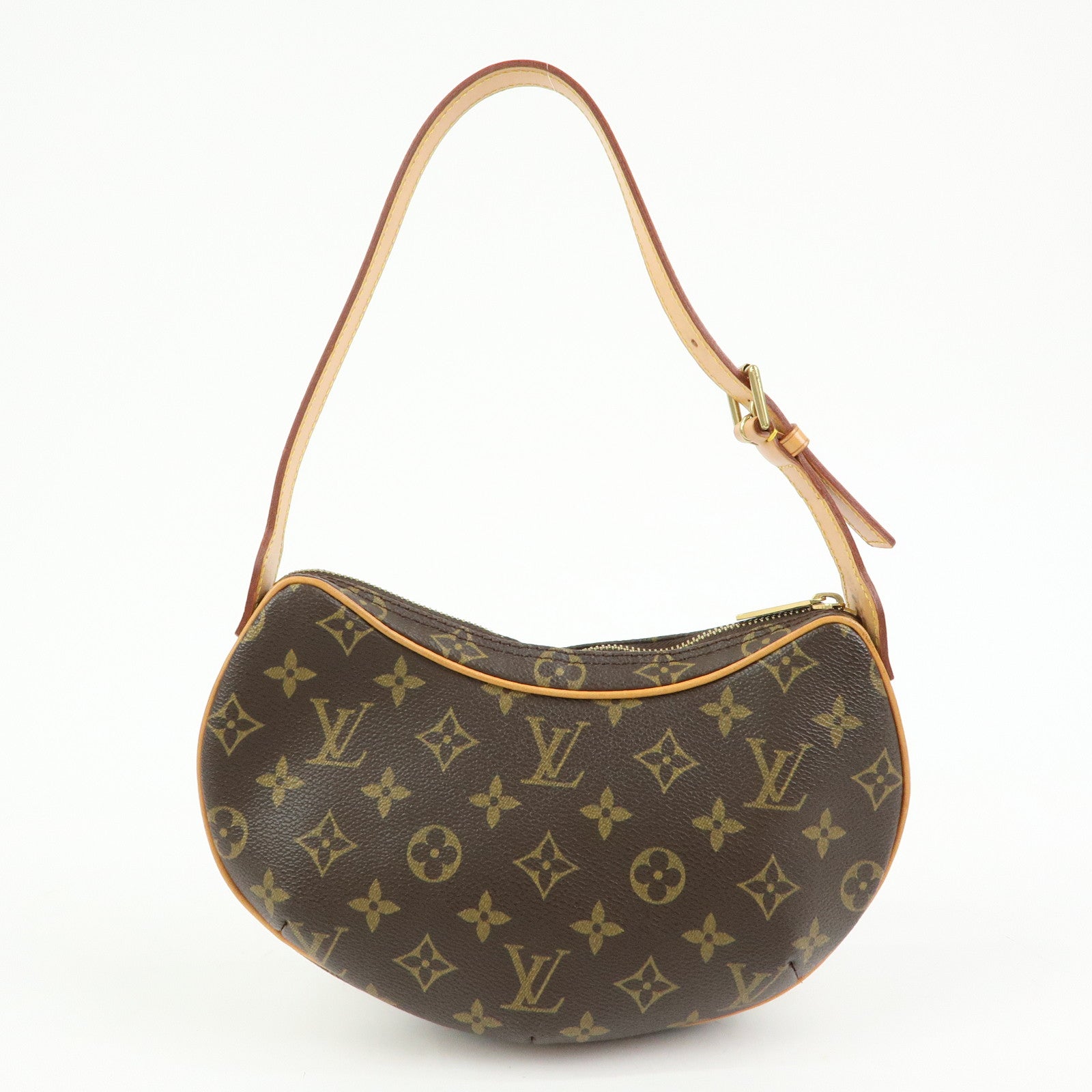 Louis Vuitton Monogram Pochette Croissant Shoulder Hand Bag M51510